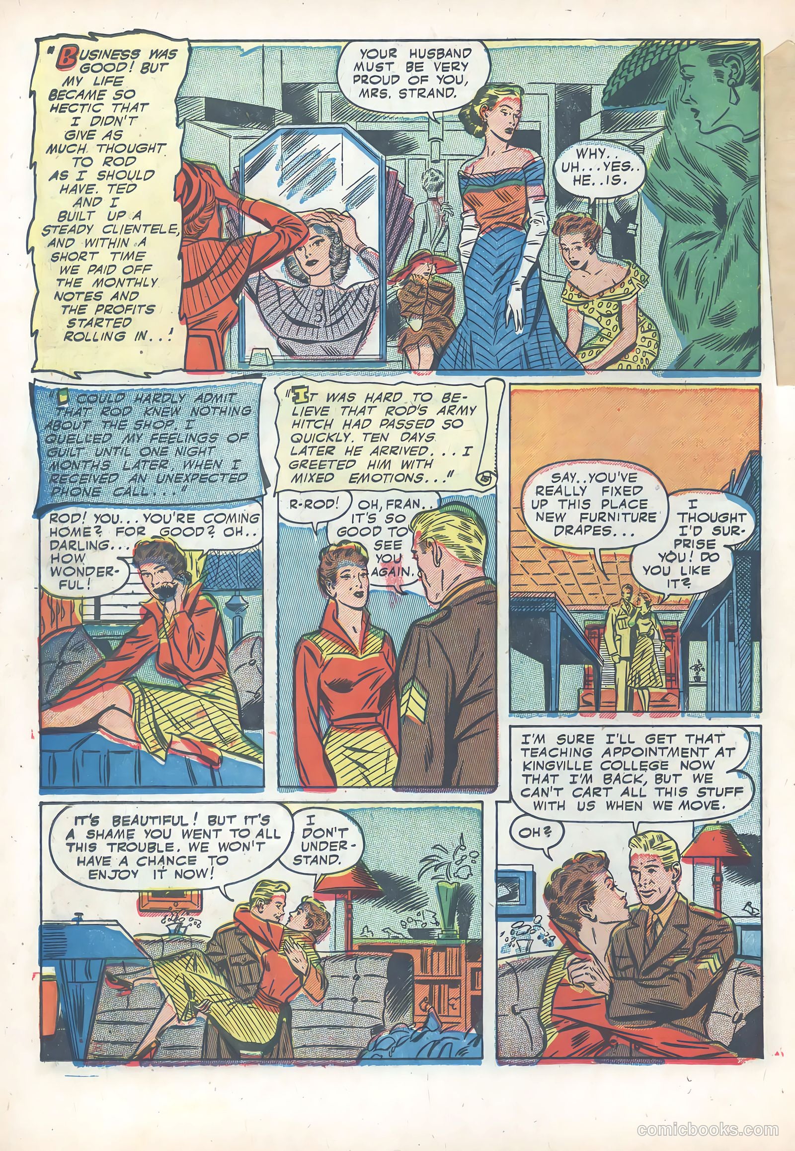 Wartime Romances #13 — page 16 of 36