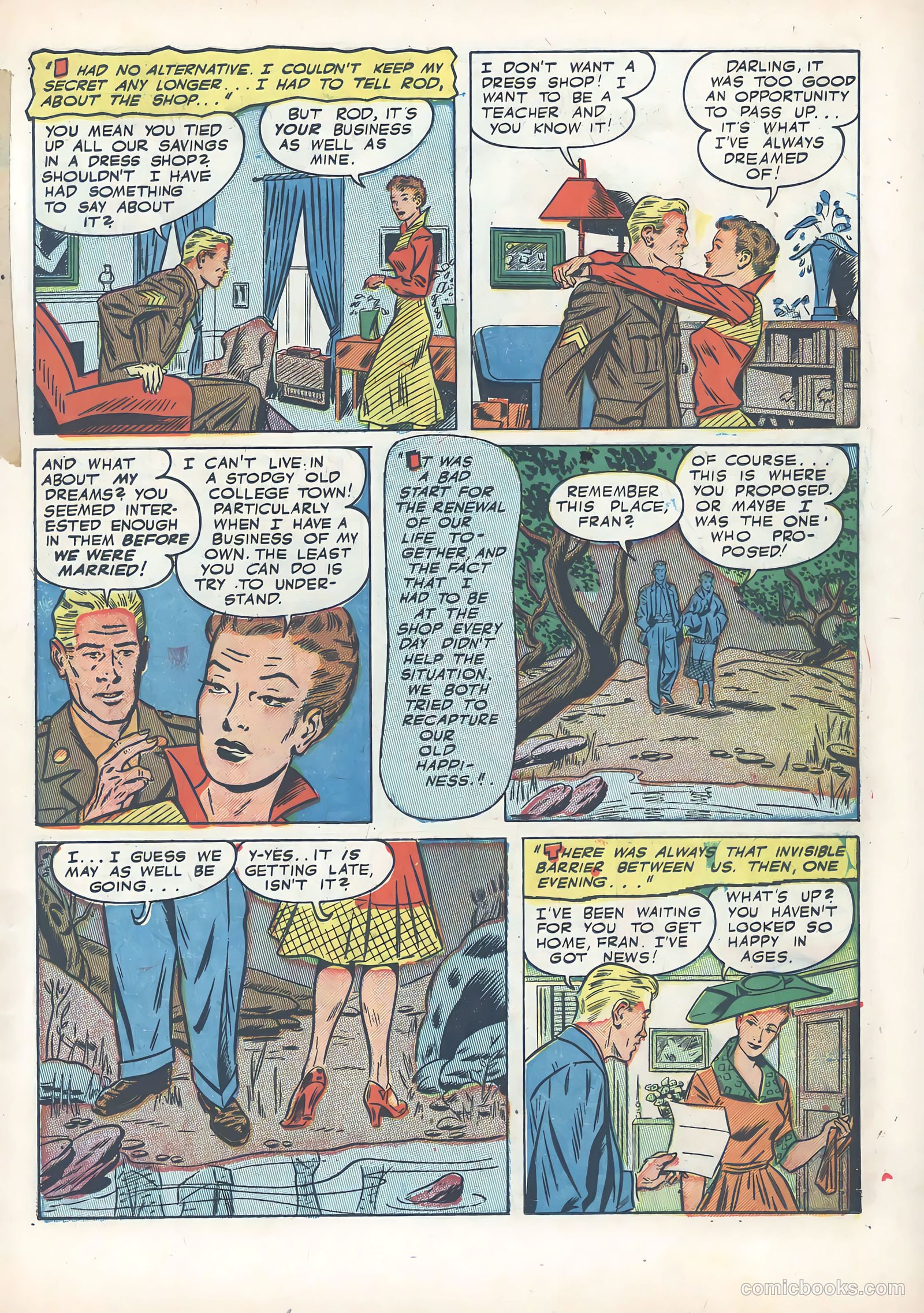 Wartime Romances #13 — page 17 of 36