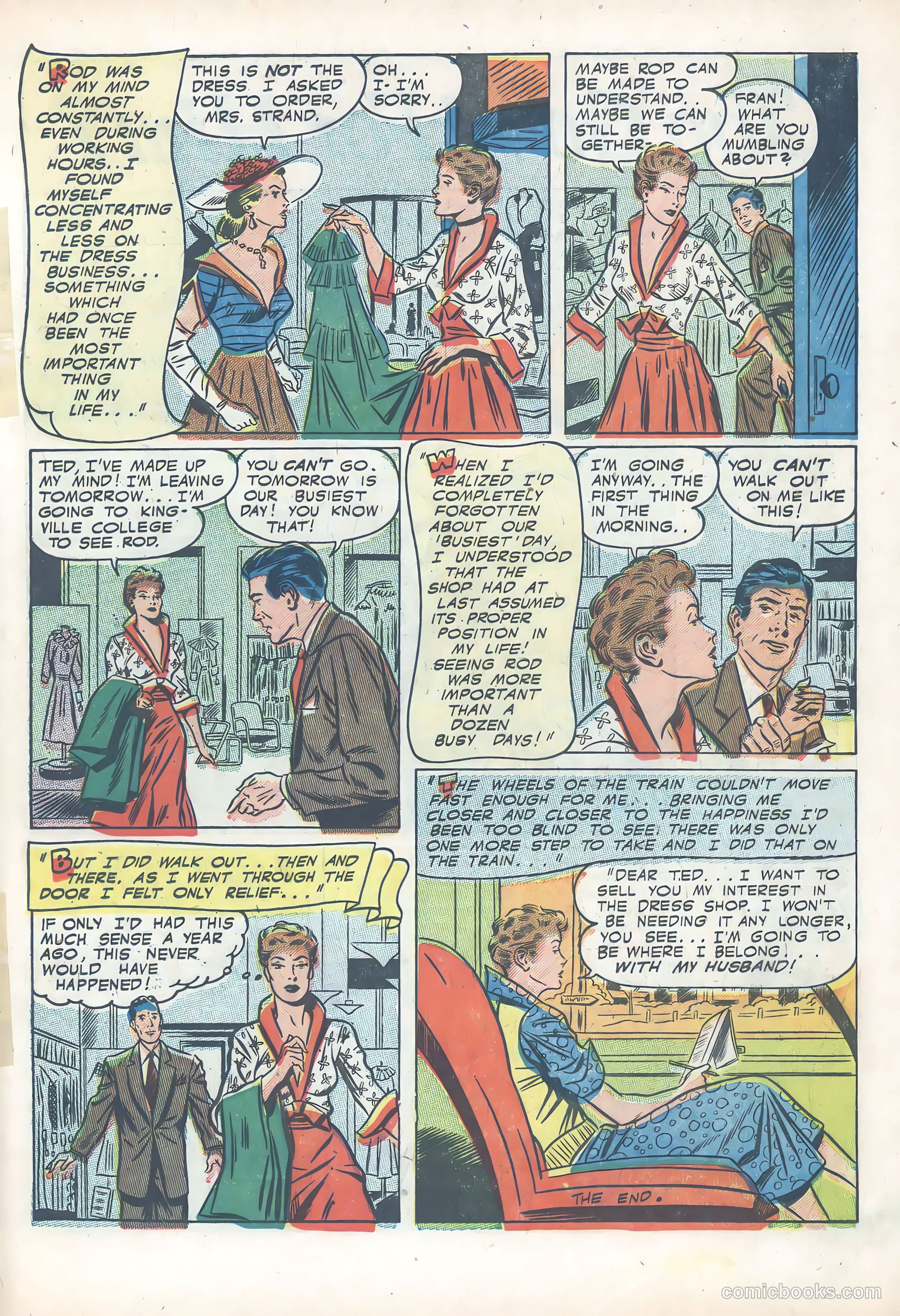 Wartime Romances #13 — page 19 of 36