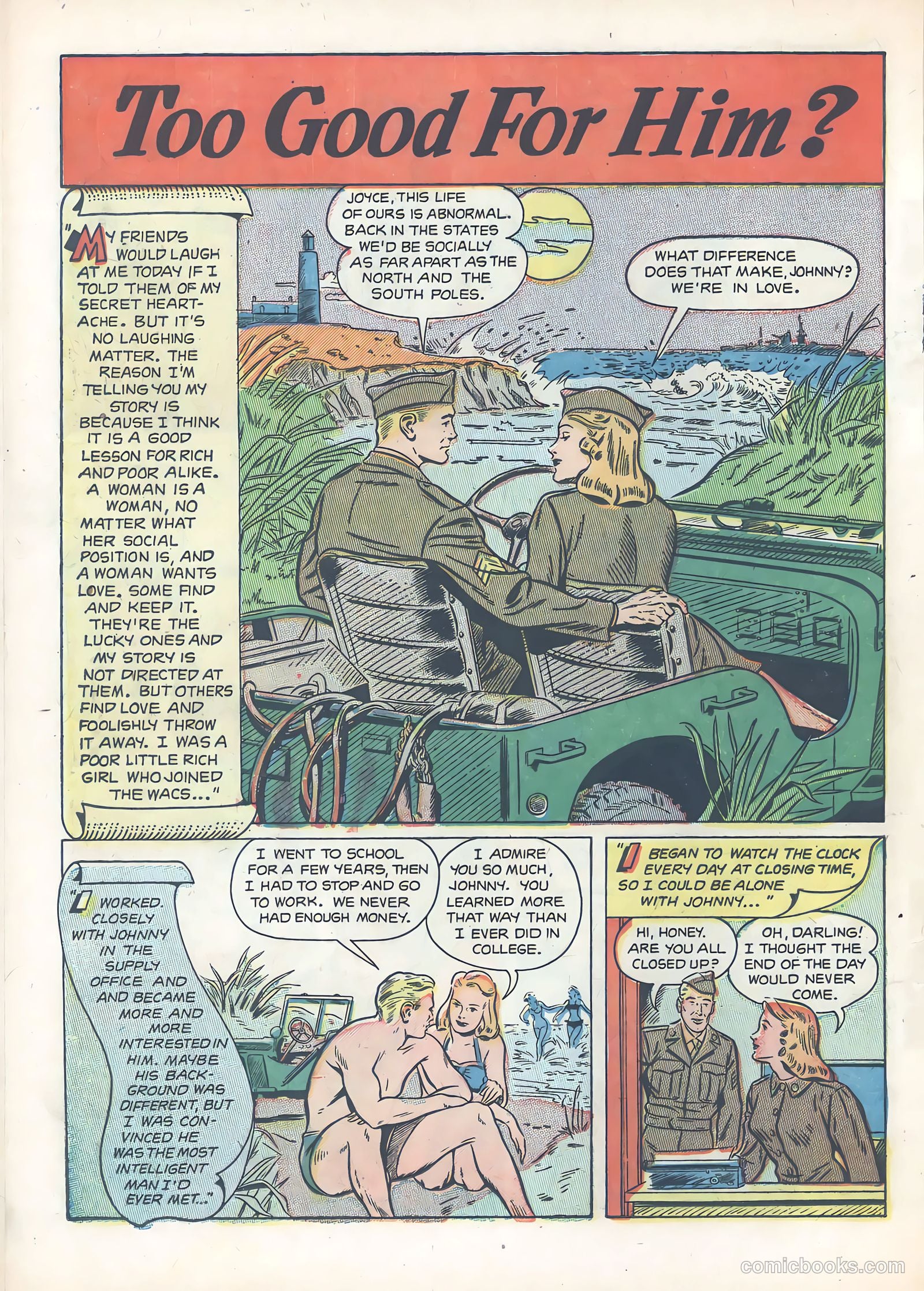 Wartime Romances #13 — page 20 of 36