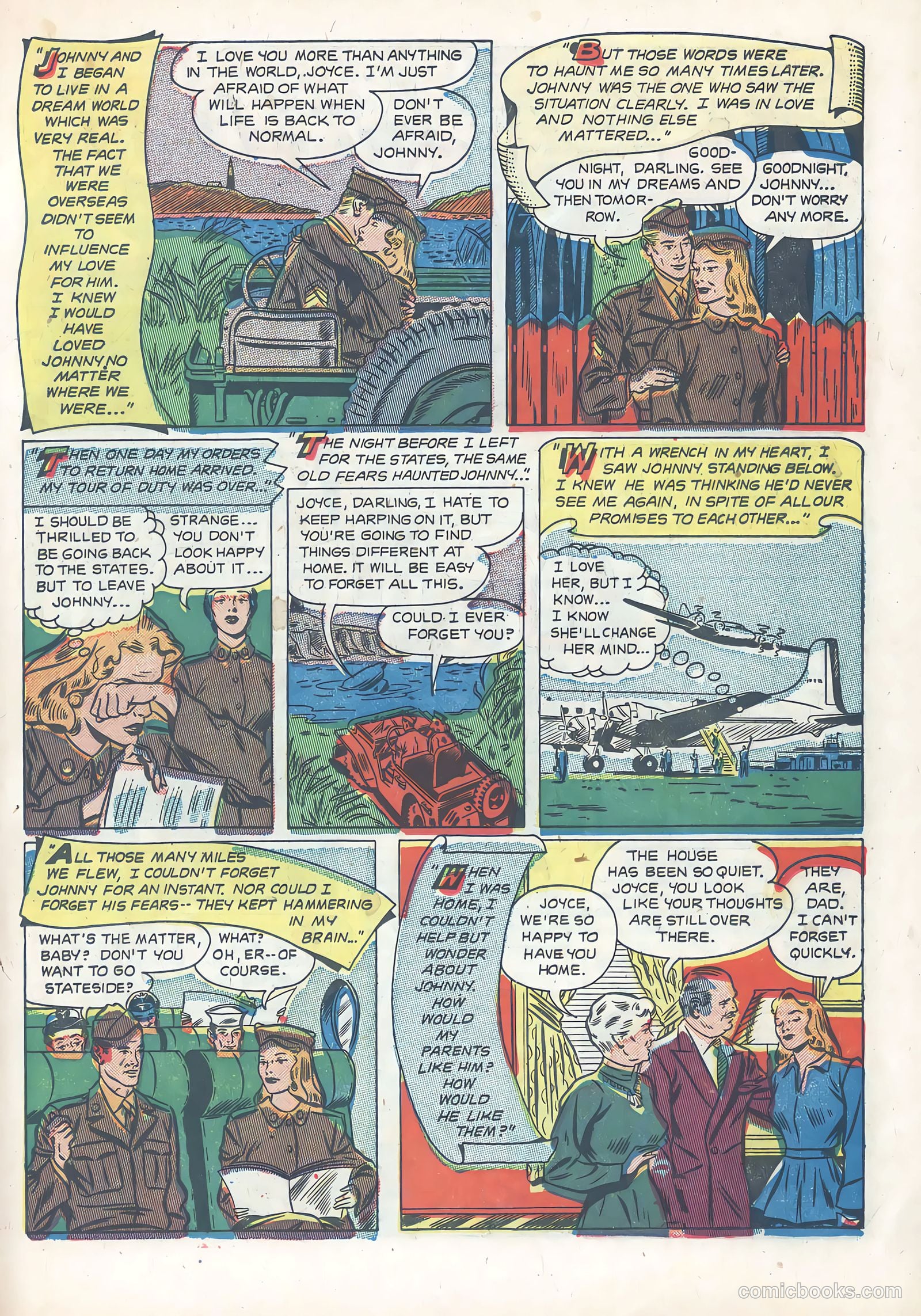 Wartime Romances #13 — page 21 of 36