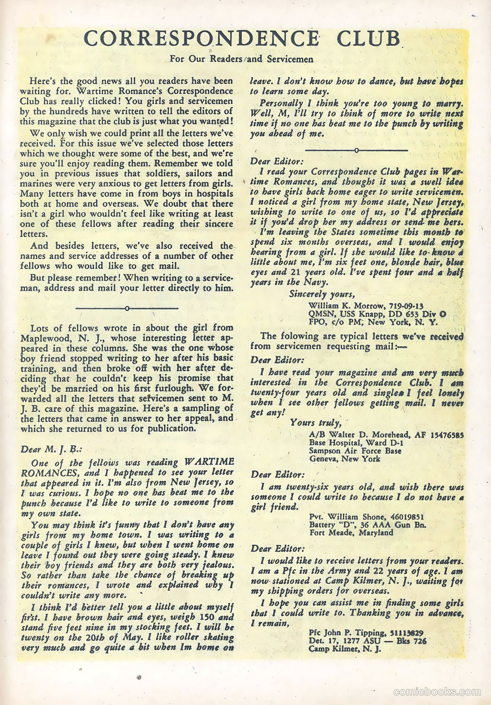 Wartime Romances #13 — page 23 of 36