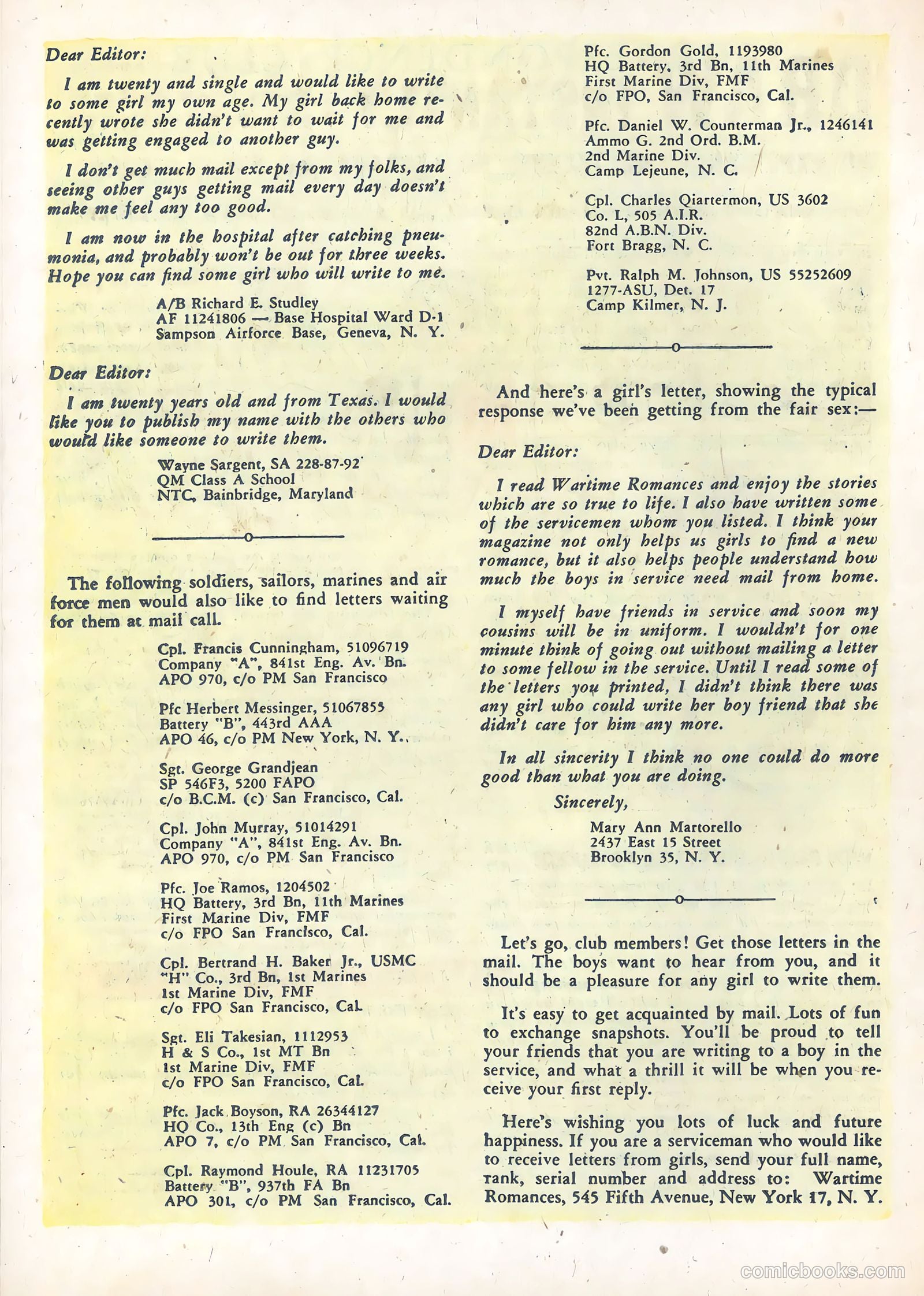 Wartime Romances #13 — page 24 of 36