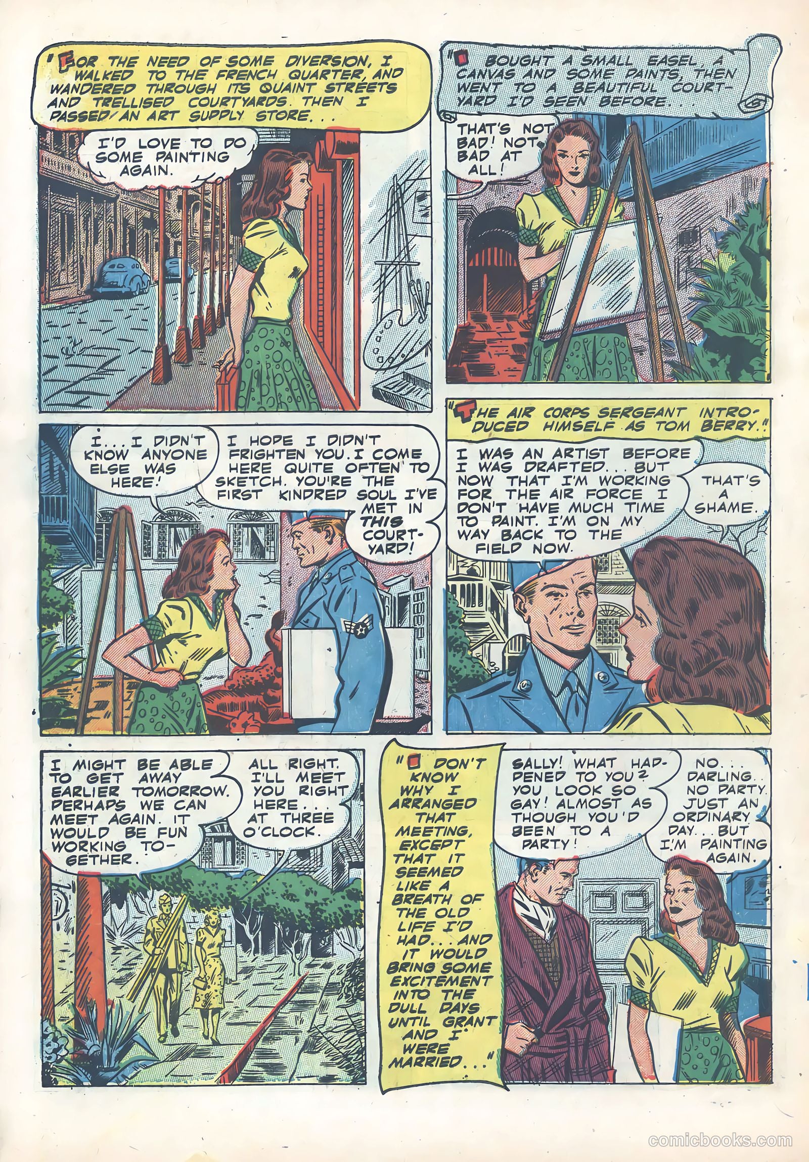 Wartime Romances #13 — page 30 of 36
