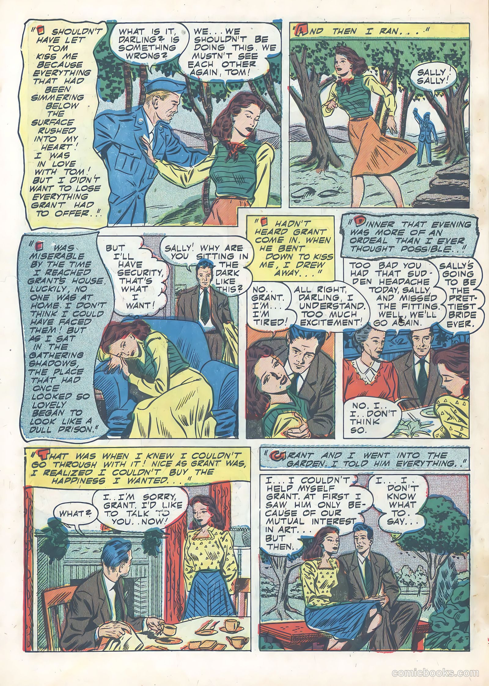 Wartime Romances #13 — page 32 of 36