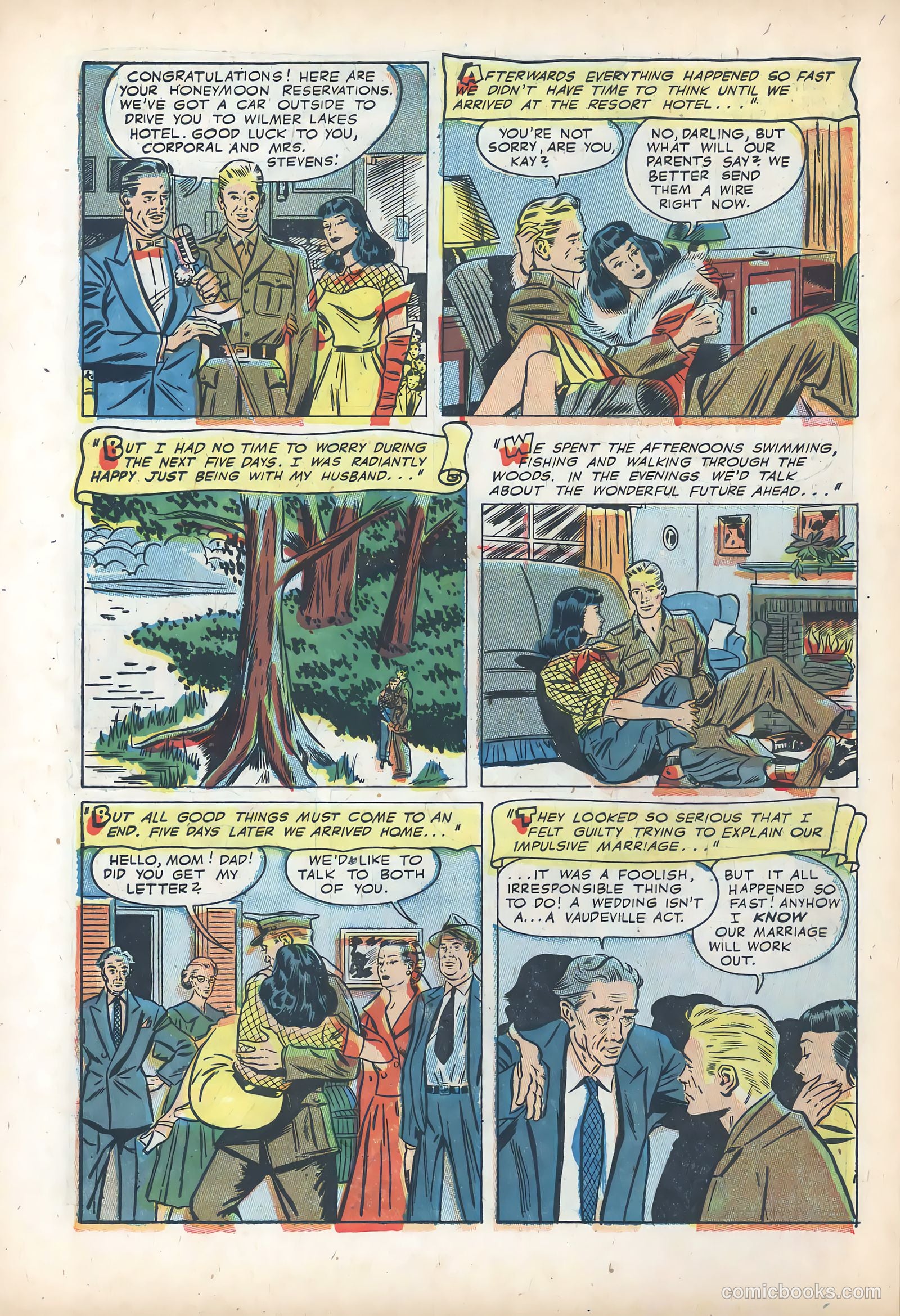 Wartime Romances #14 — page 6 of 36