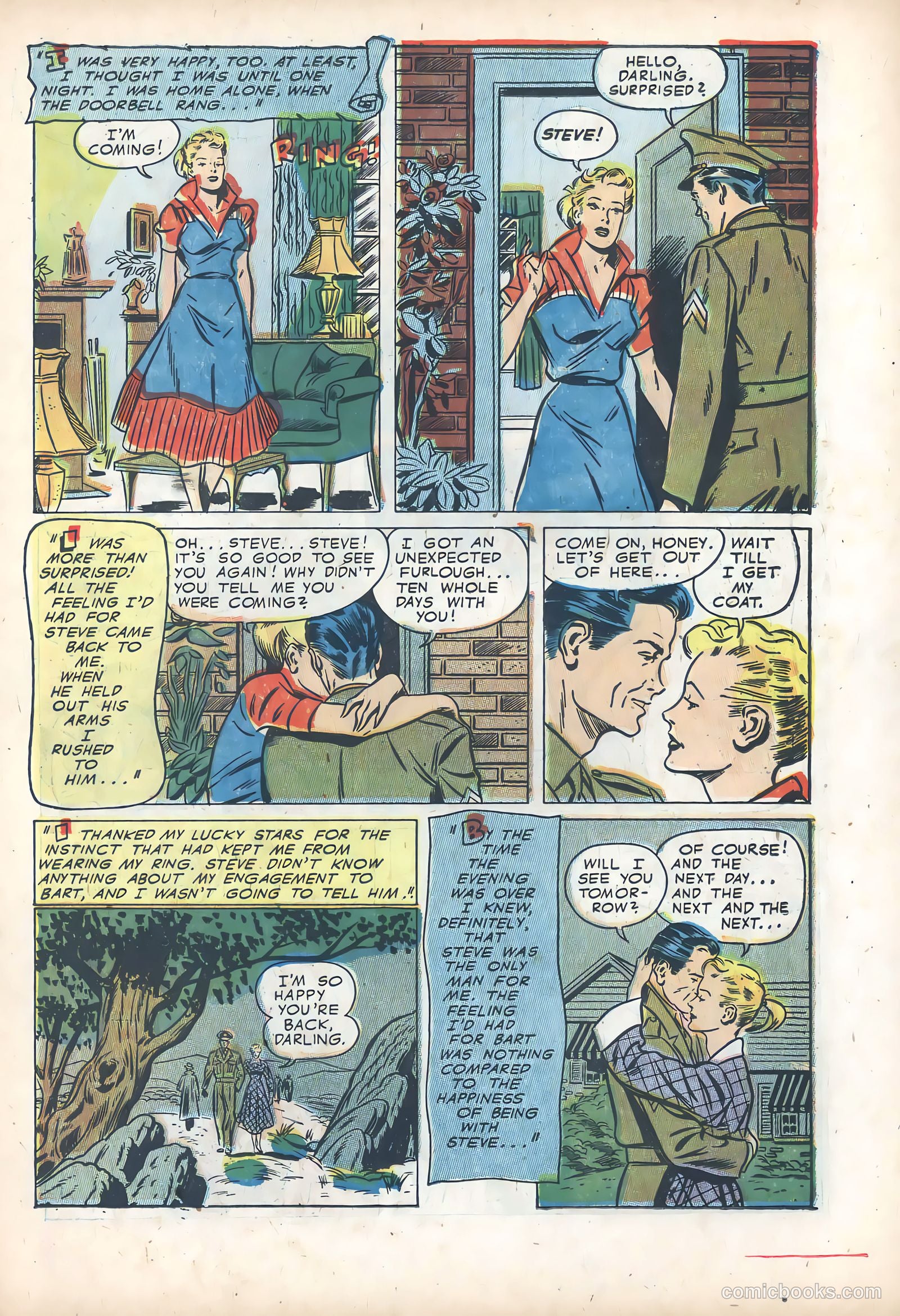 Wartime Romances #14 — page 15 of 36