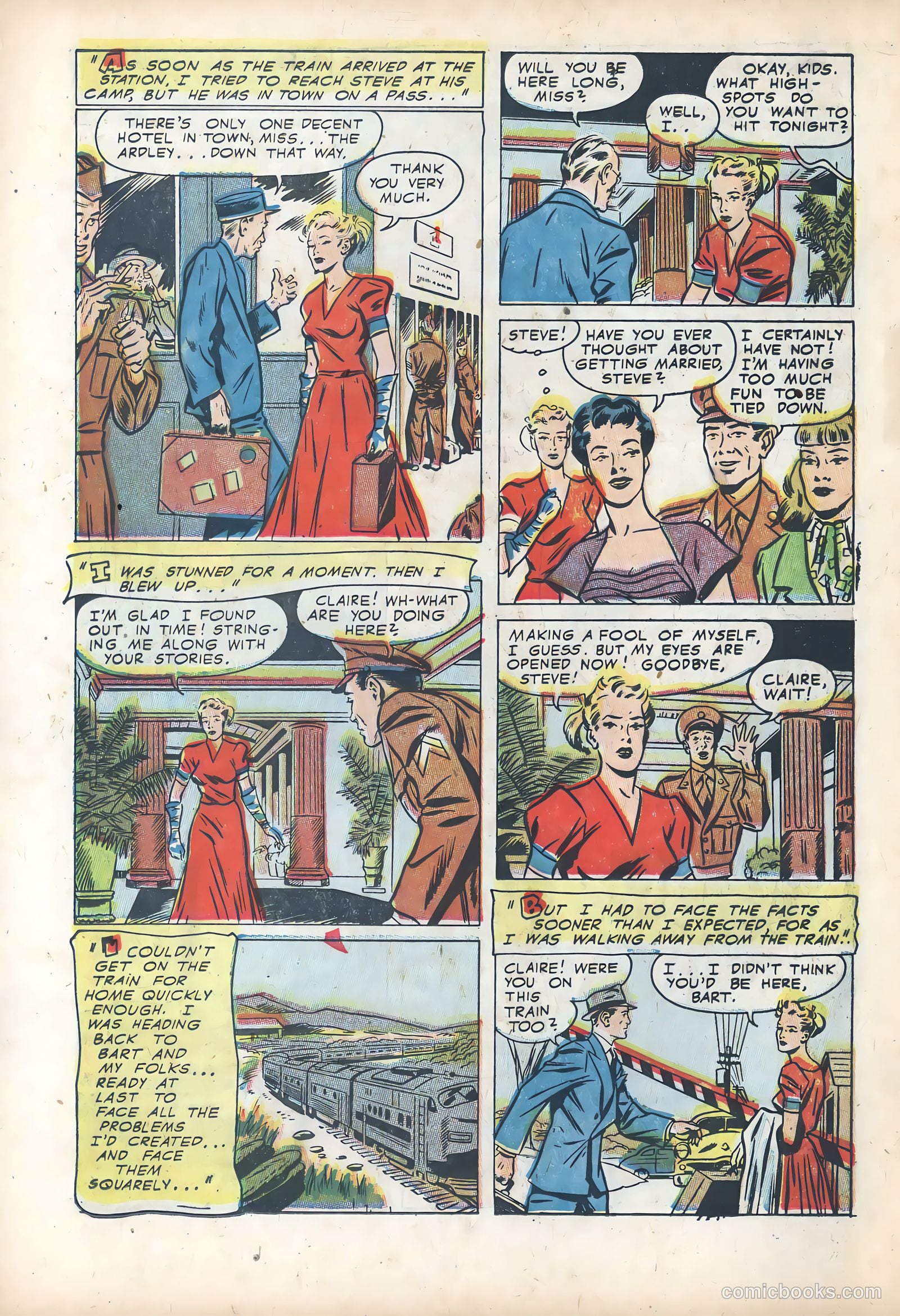 Wartime Romances #14 — page 18 of 36