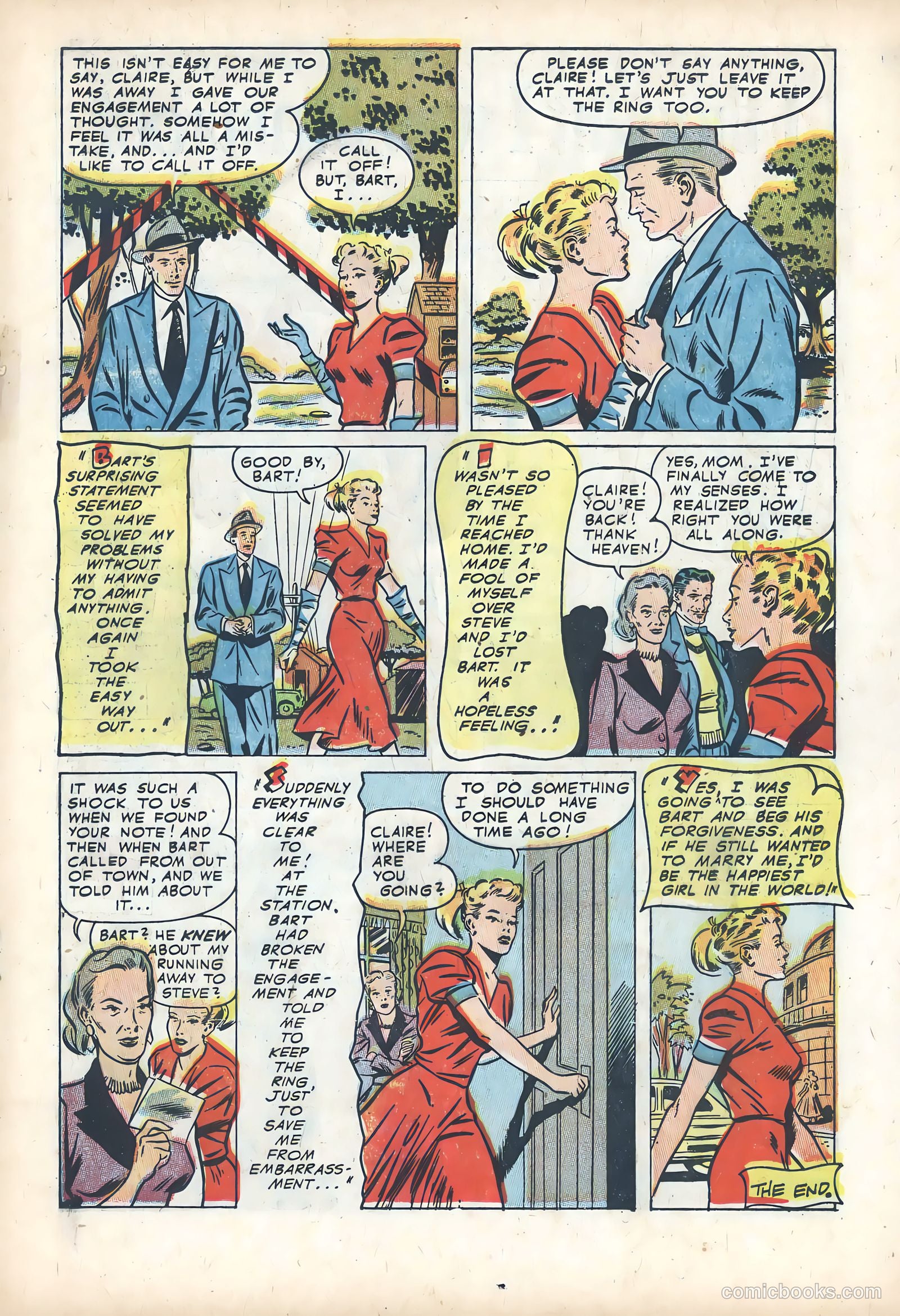 Wartime Romances #14 — page 19 of 36