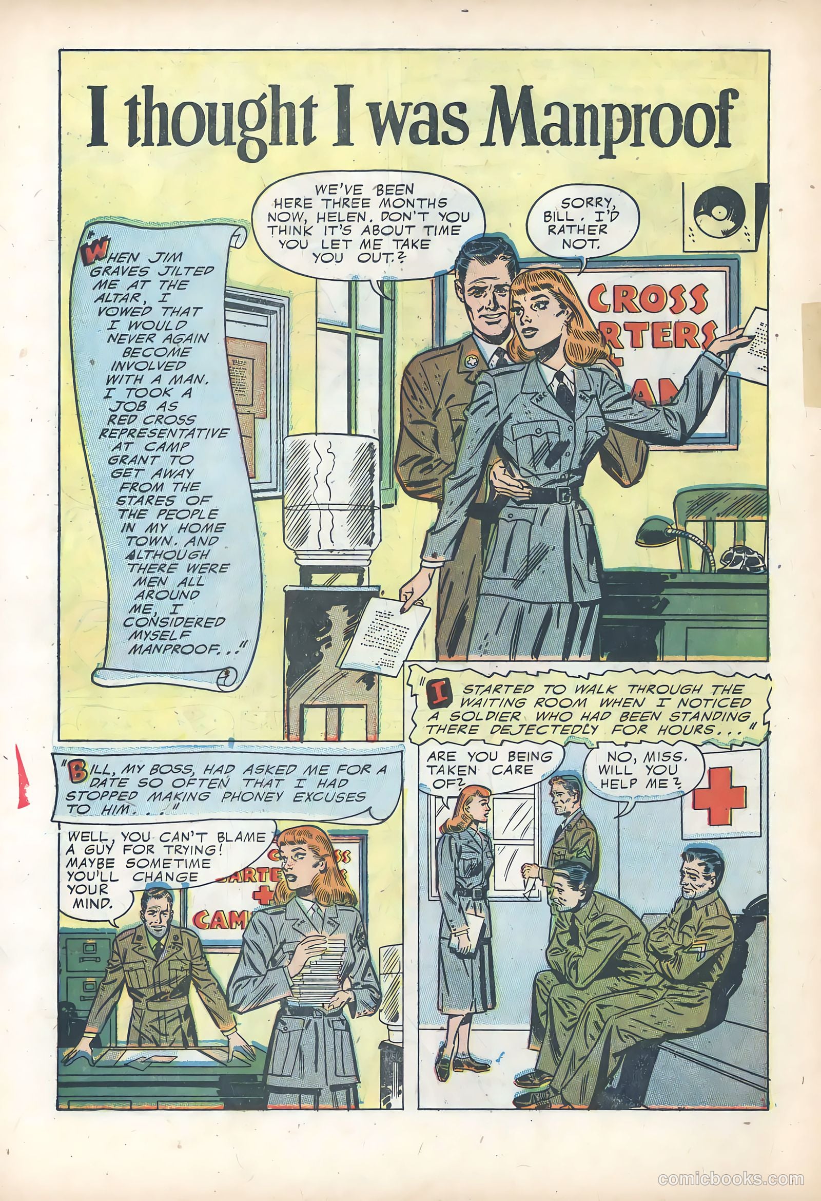 Wartime Romances #14 — page 20 of 36