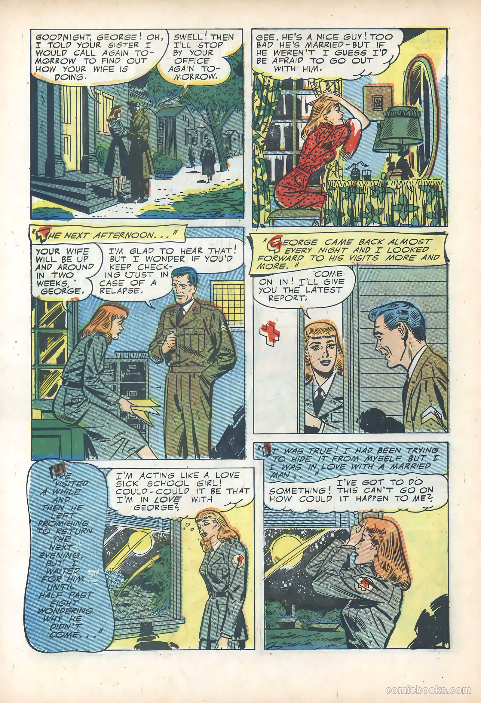 Wartime Romances #14 — page 22 of 36