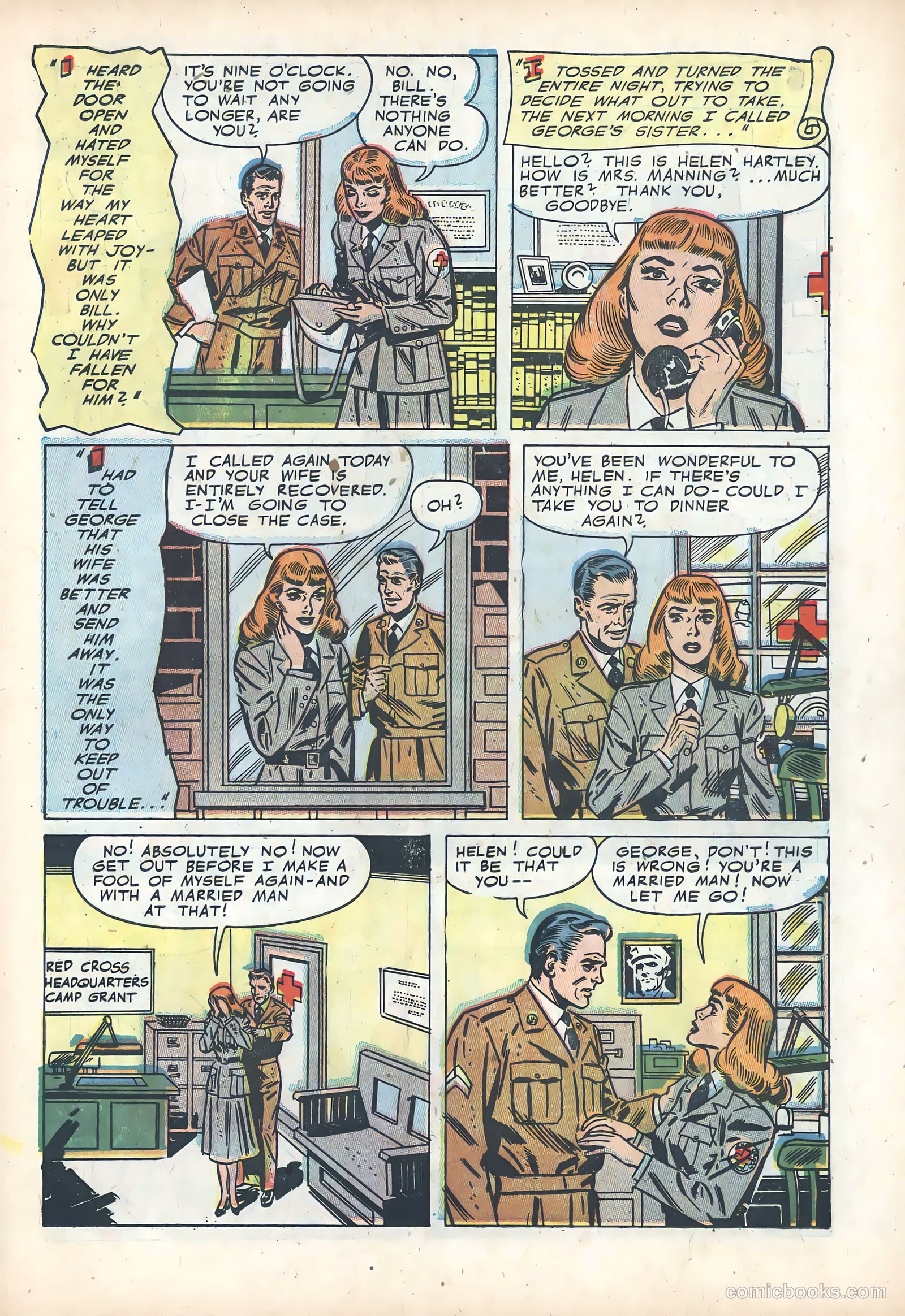 Wartime Romances #14 — page 23 of 36