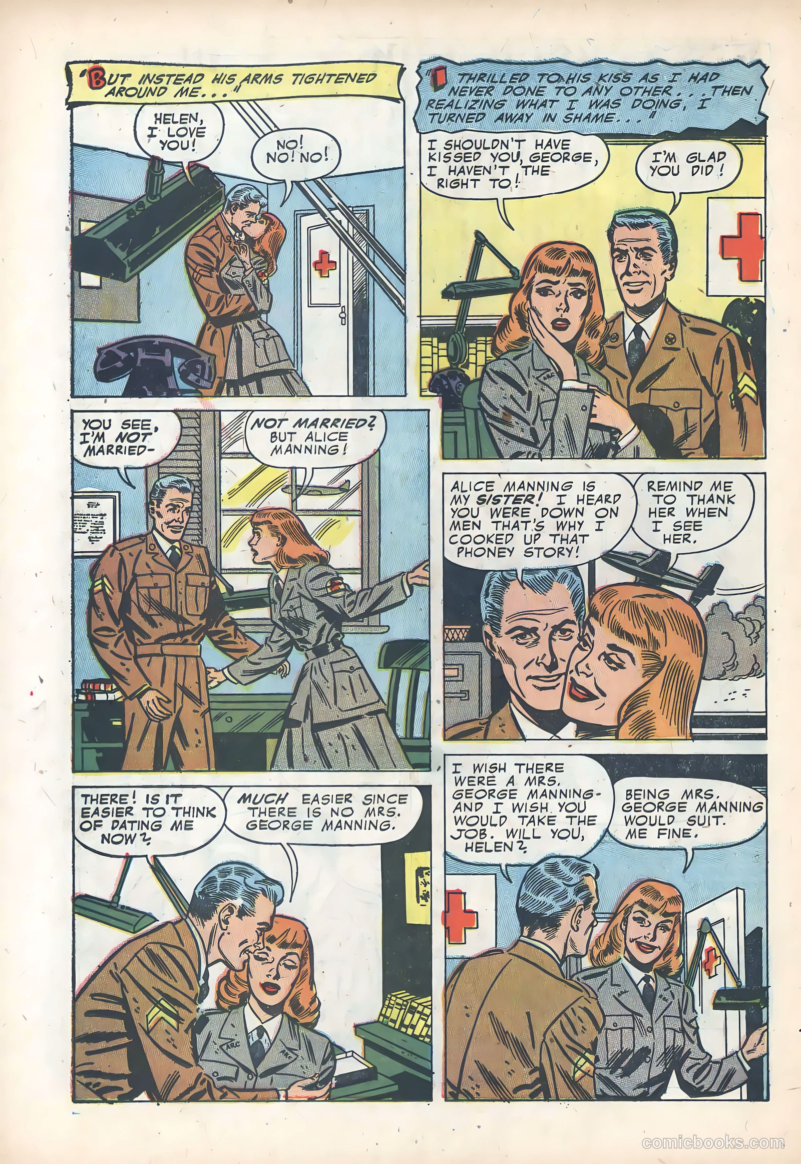 Wartime Romances #14 — page 24 of 36
