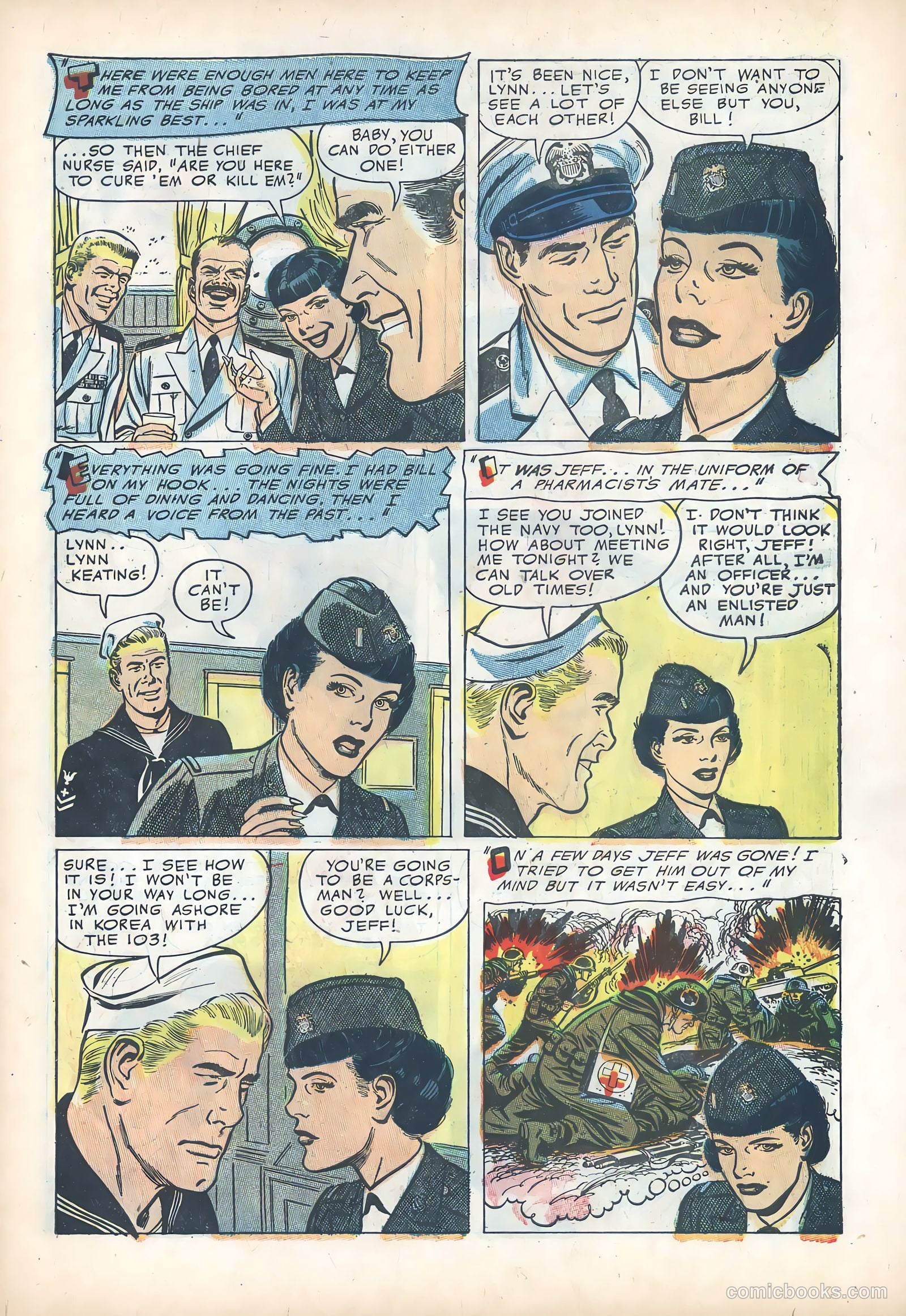 Wartime Romances #14 — page 31 of 36
