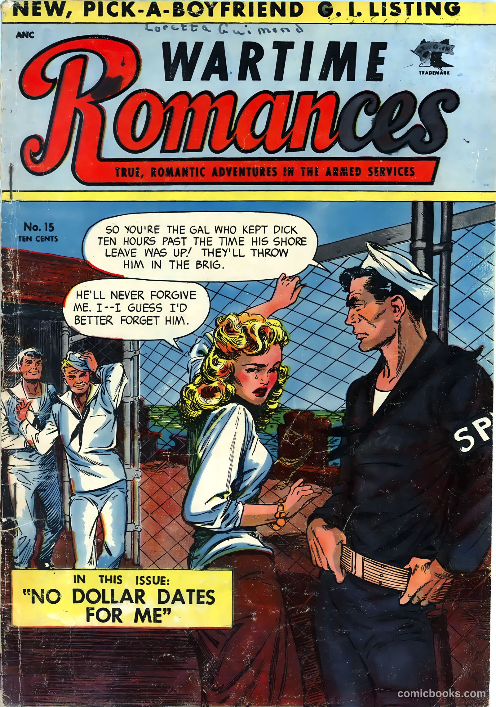 Wartime Romances #15 — page 1 of 36