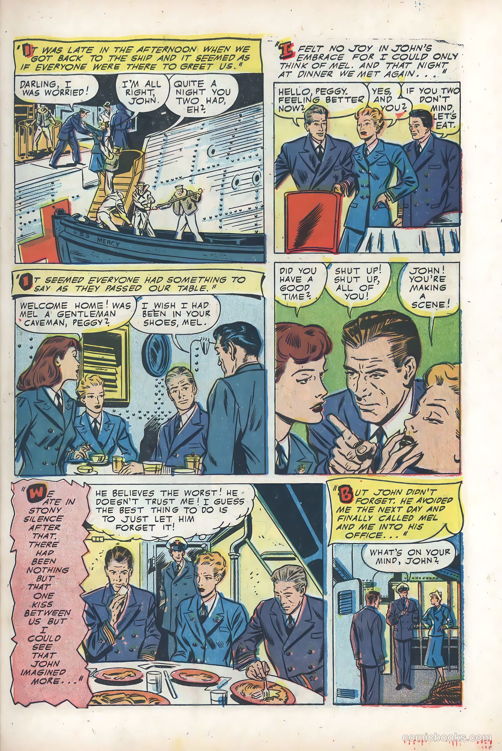 Wartime Romances #15 — page 7 of 36