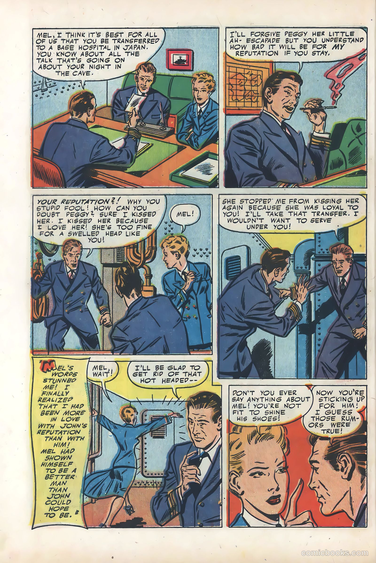 Wartime Romances #15 — page 8 of 36