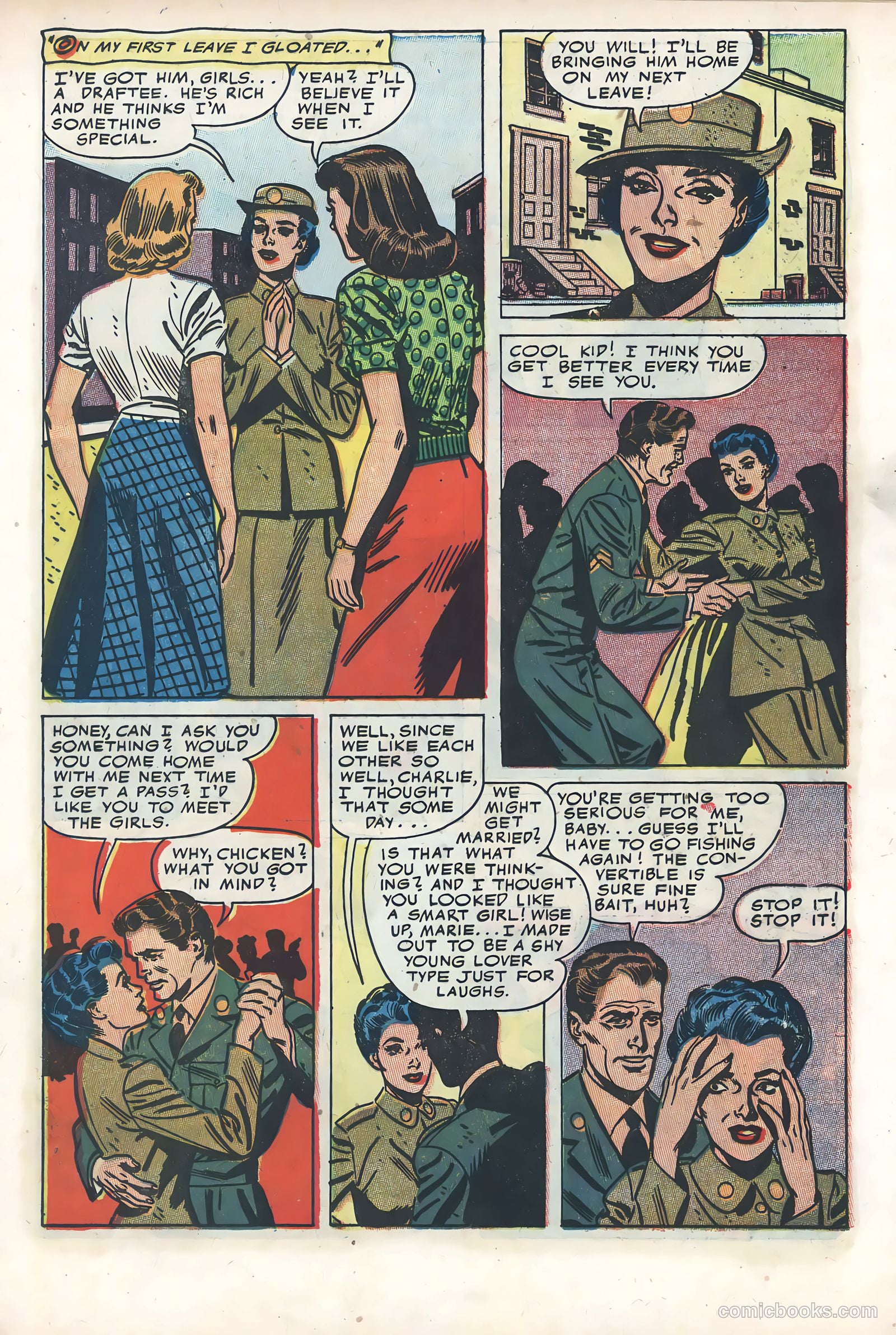 Wartime Romances #15 — page 21 of 36
