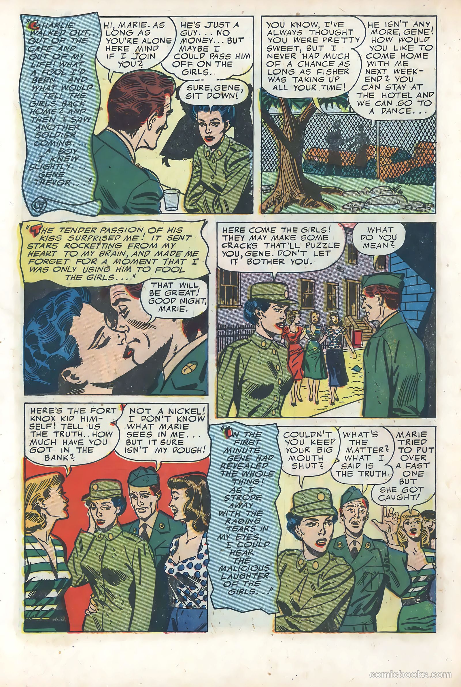 Wartime Romances #15 — page 22 of 36