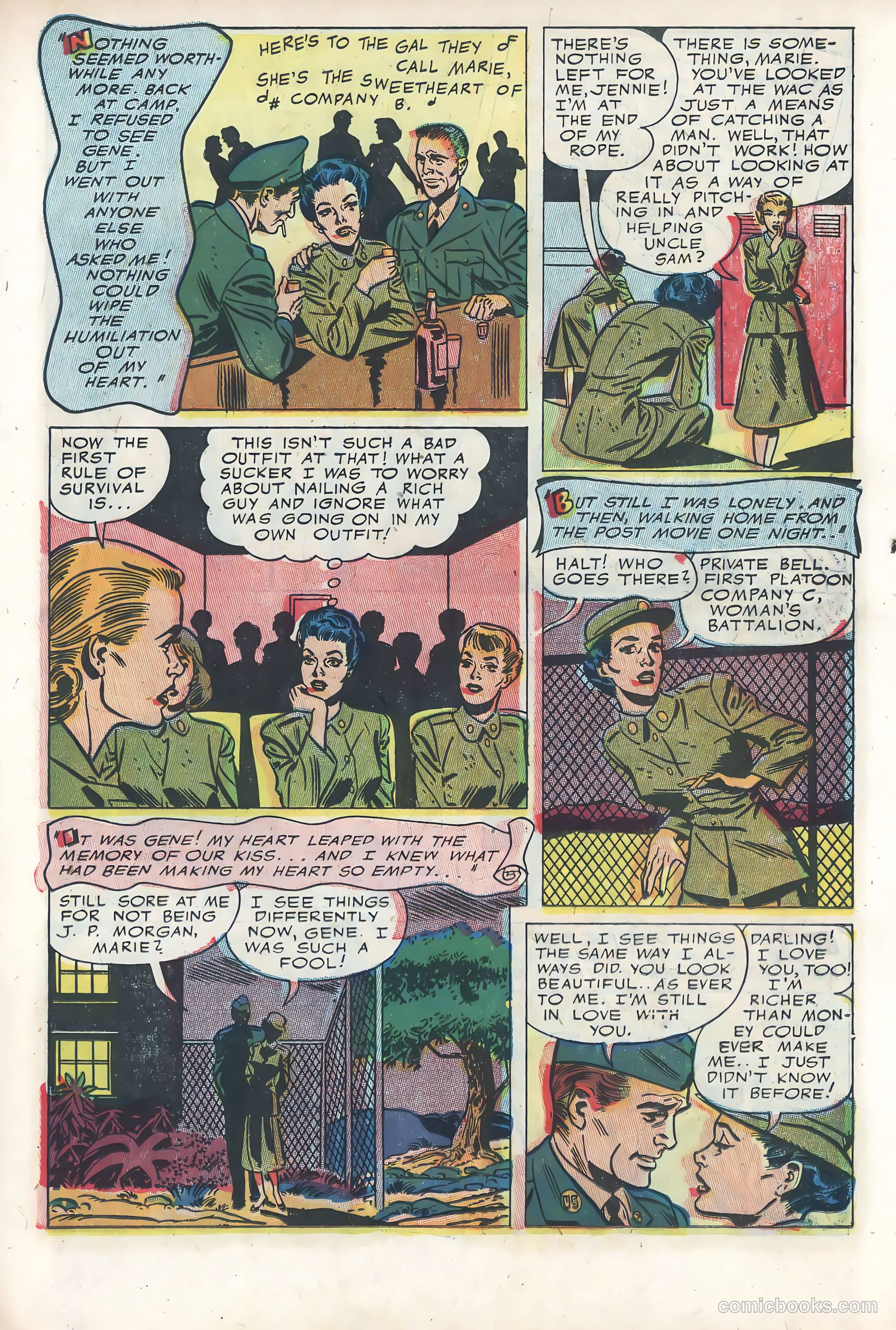 Wartime Romances #15 — page 23 of 36