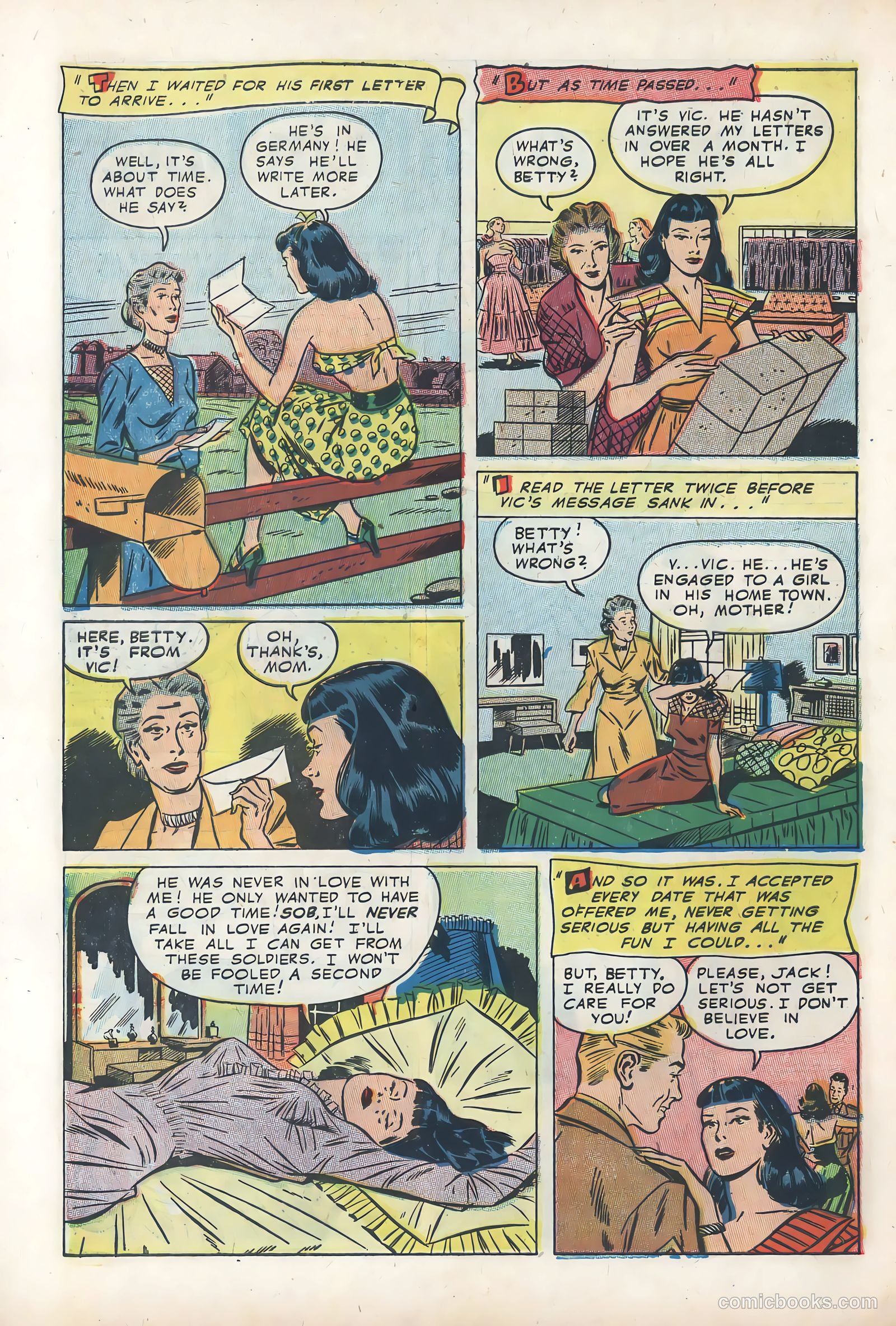 Wartime Romances #15 — page 30 of 36