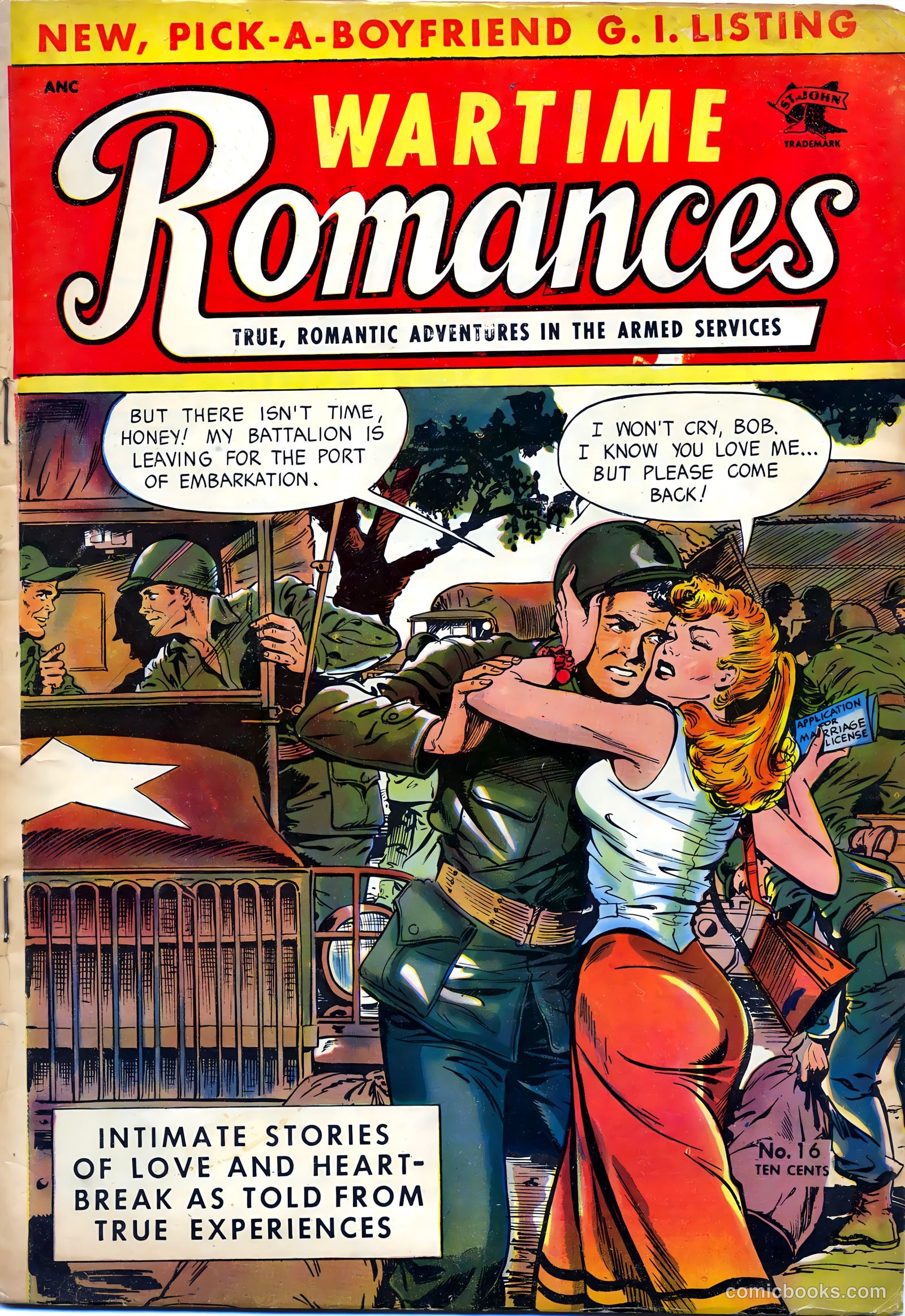 Wartime Romances #16 — page 1 of 36