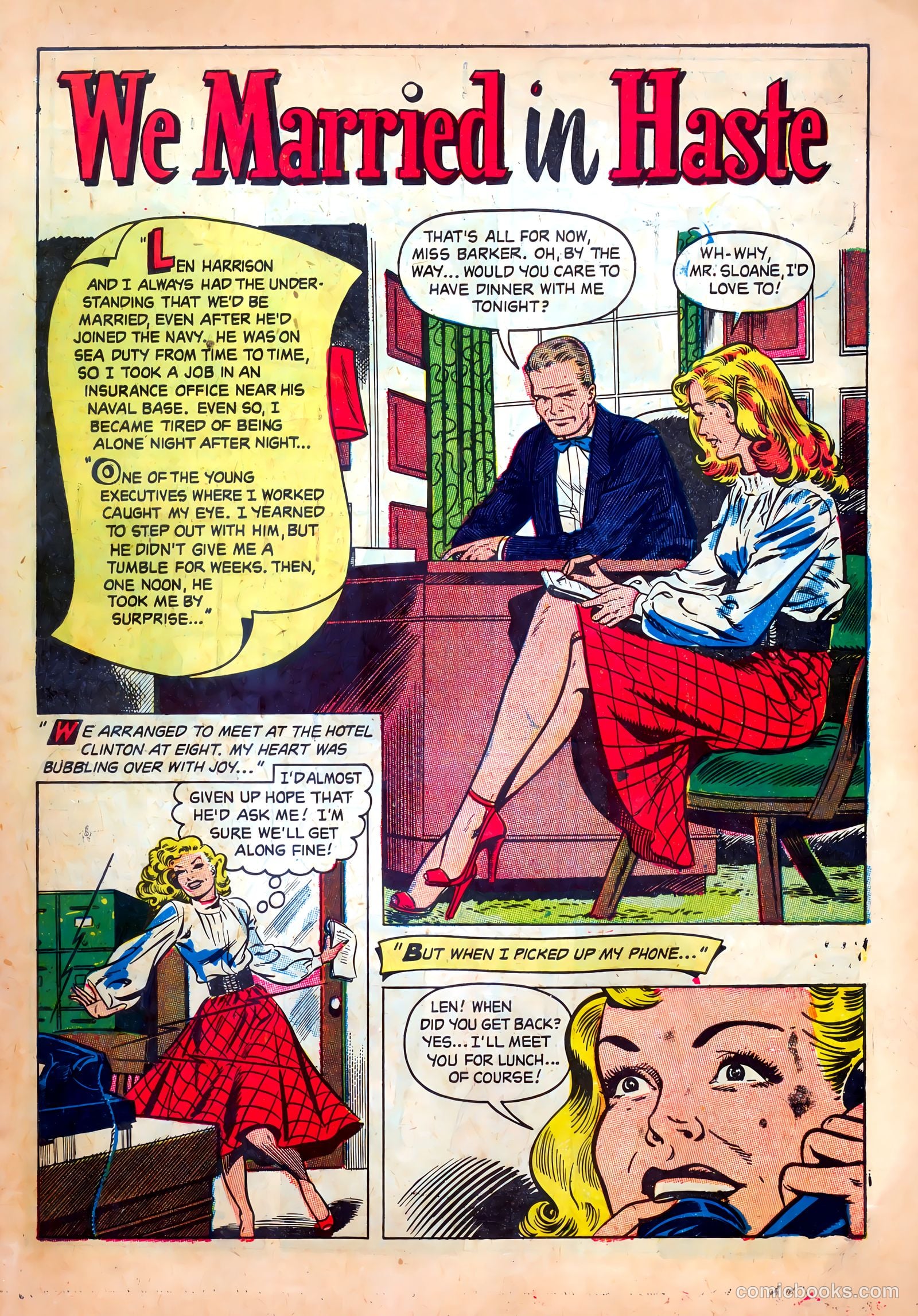 Wartime Romances #16 — page 3 of 36