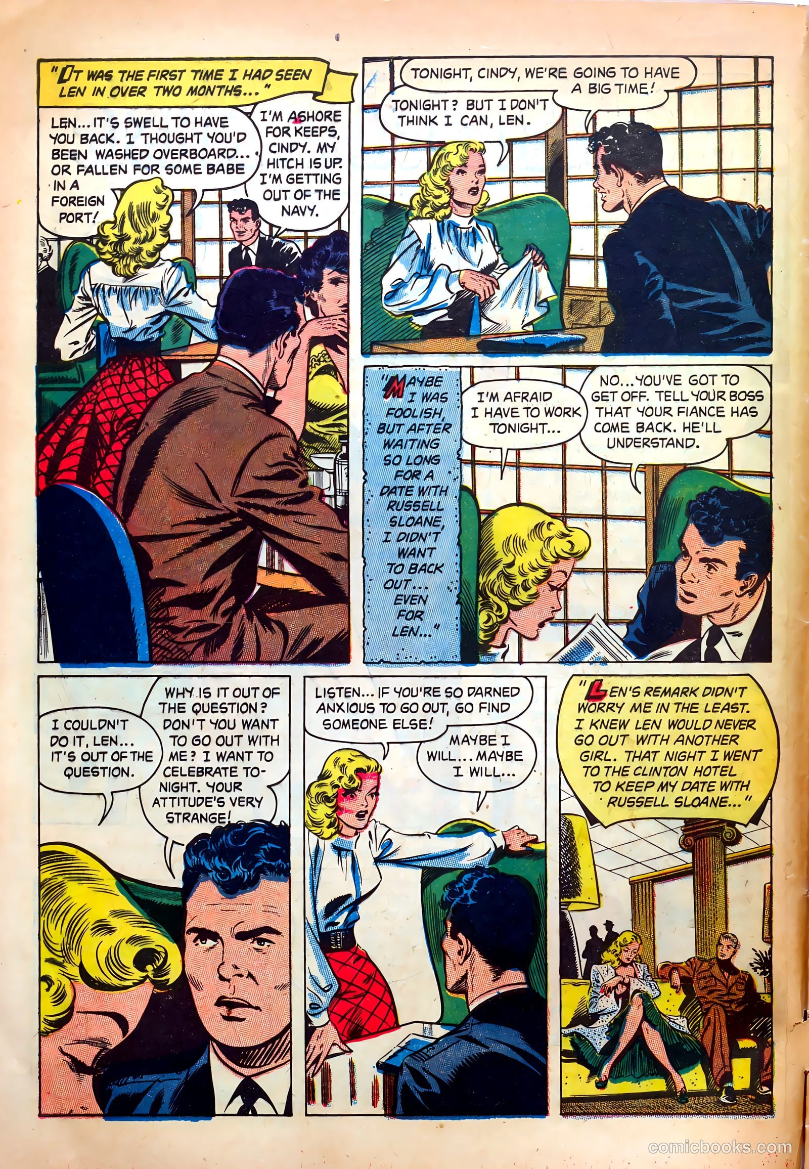 Wartime Romances #16 — page 4 of 36