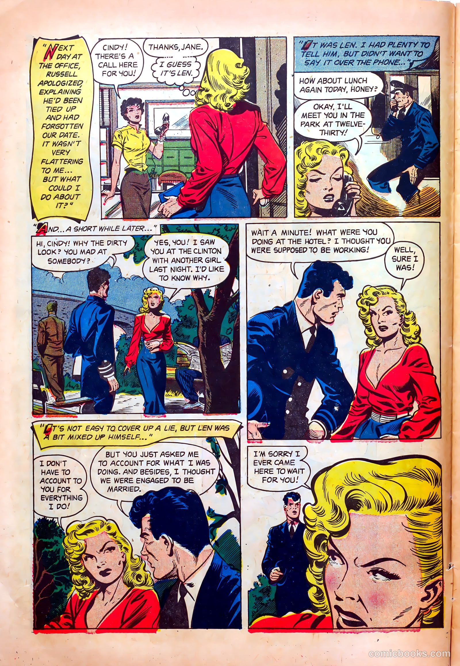 Wartime Romances #16 — page 6 of 36