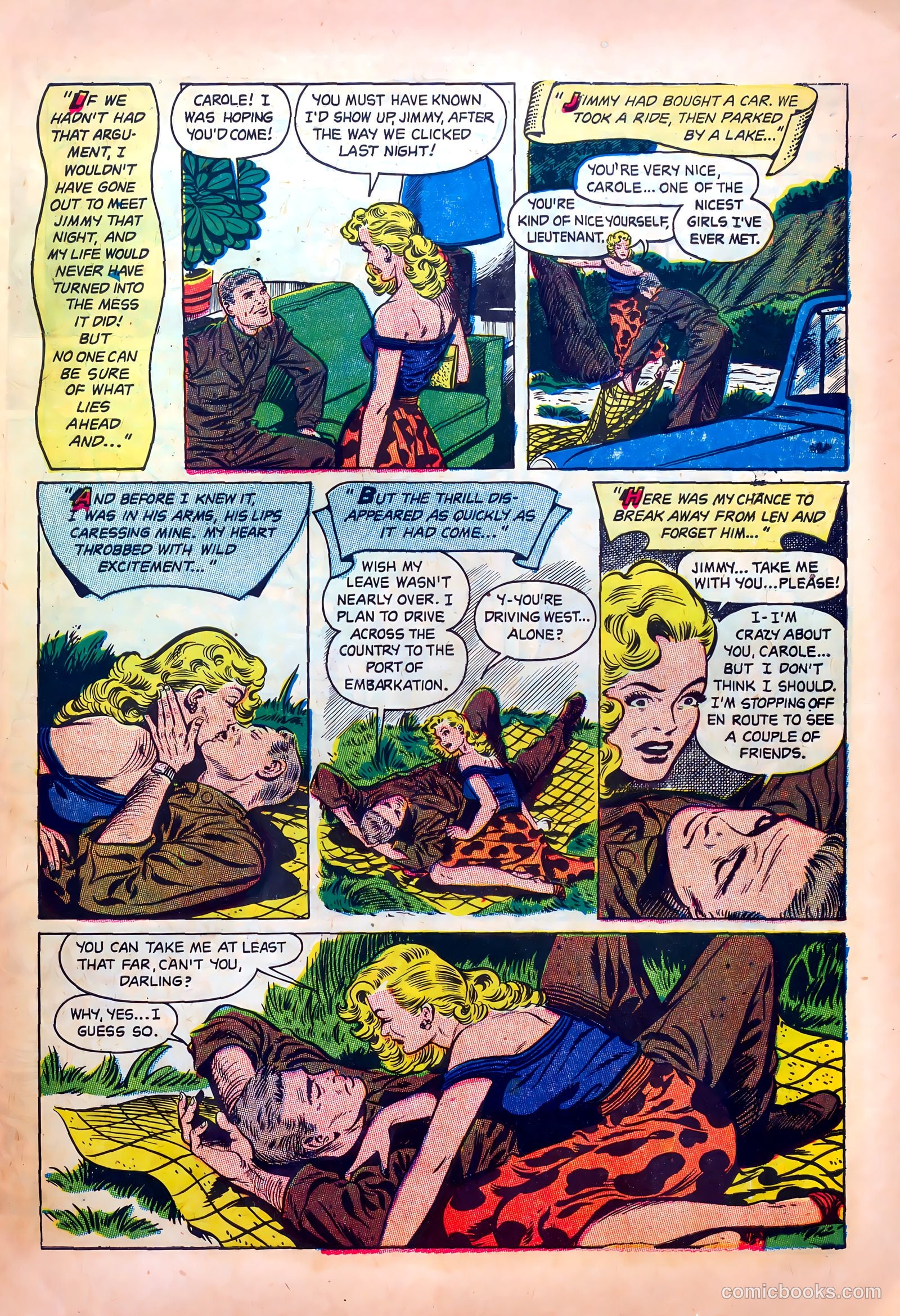 Wartime Romances #16 — page 7 of 36