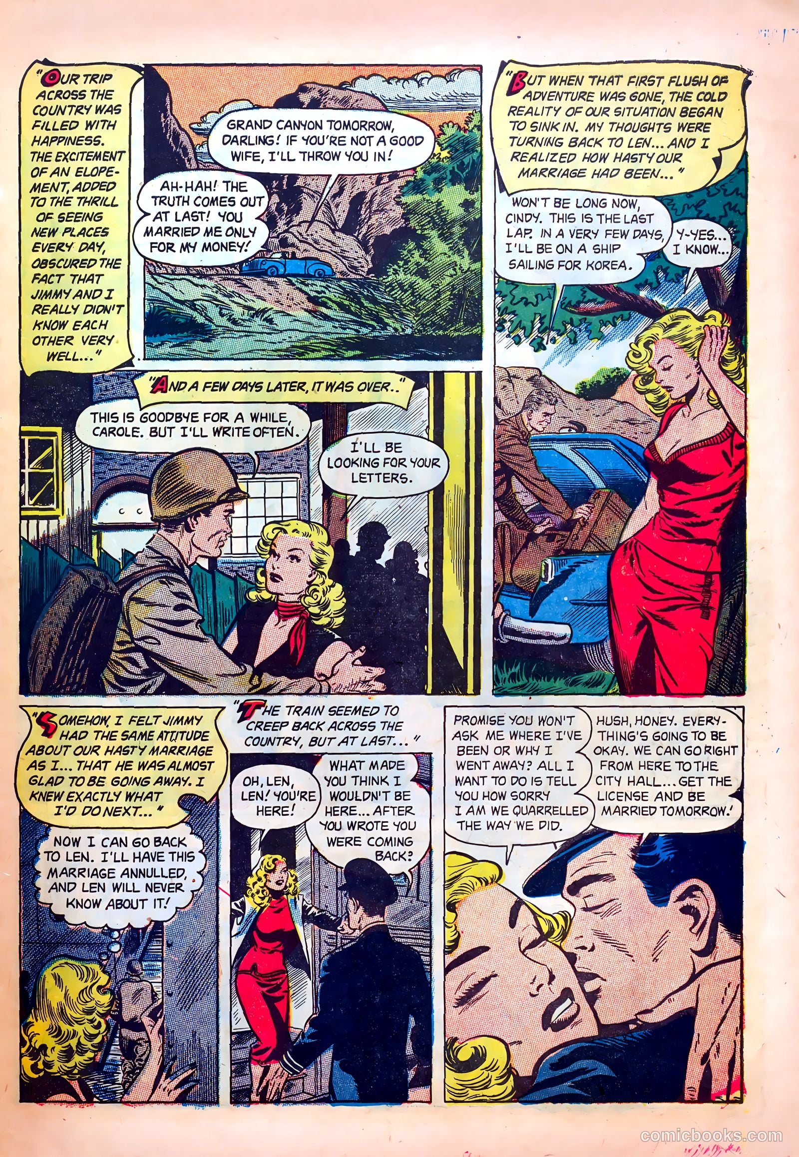 Wartime Romances #16 — page 9 of 36