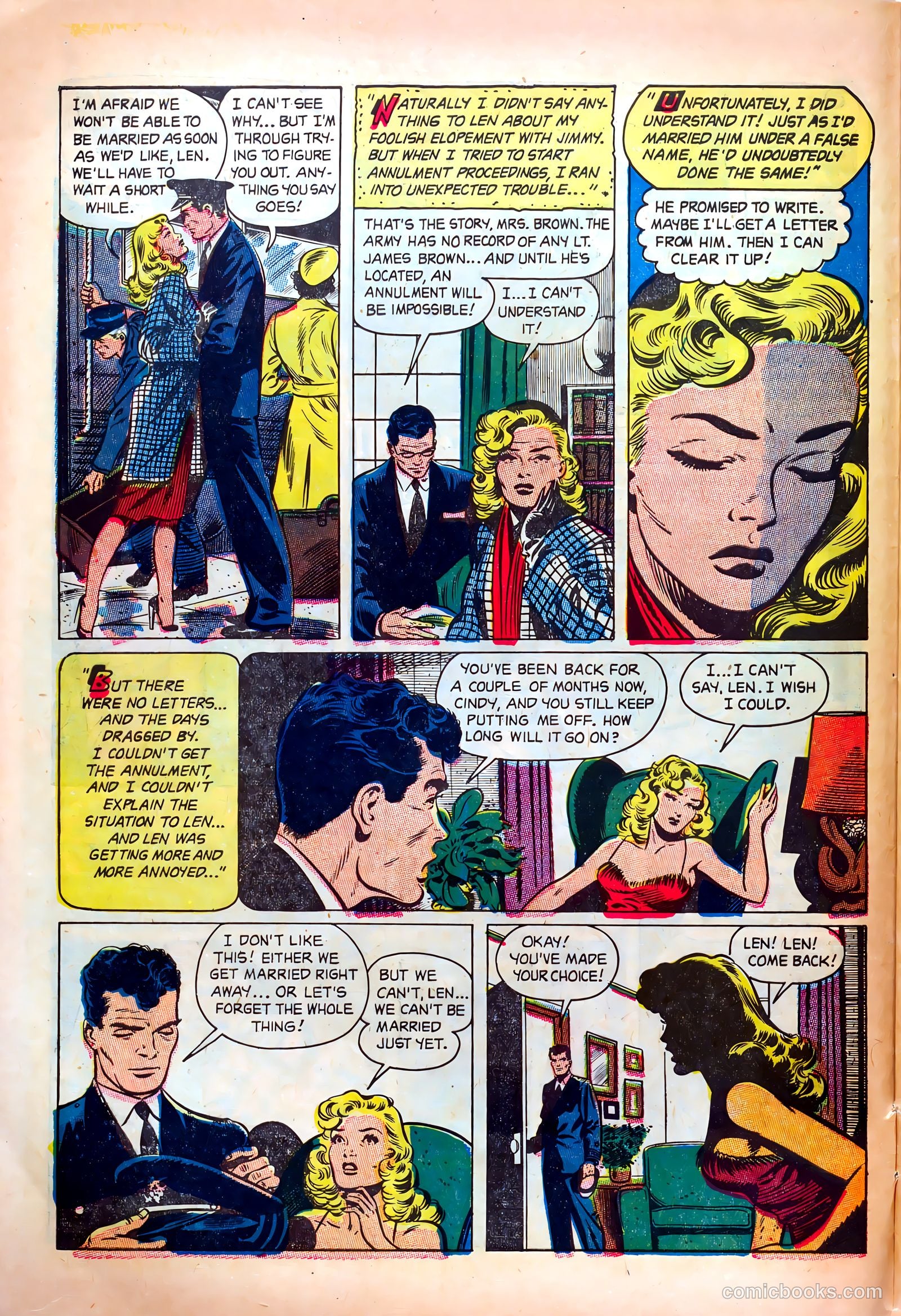 Wartime Romances #16 — page 10 of 36