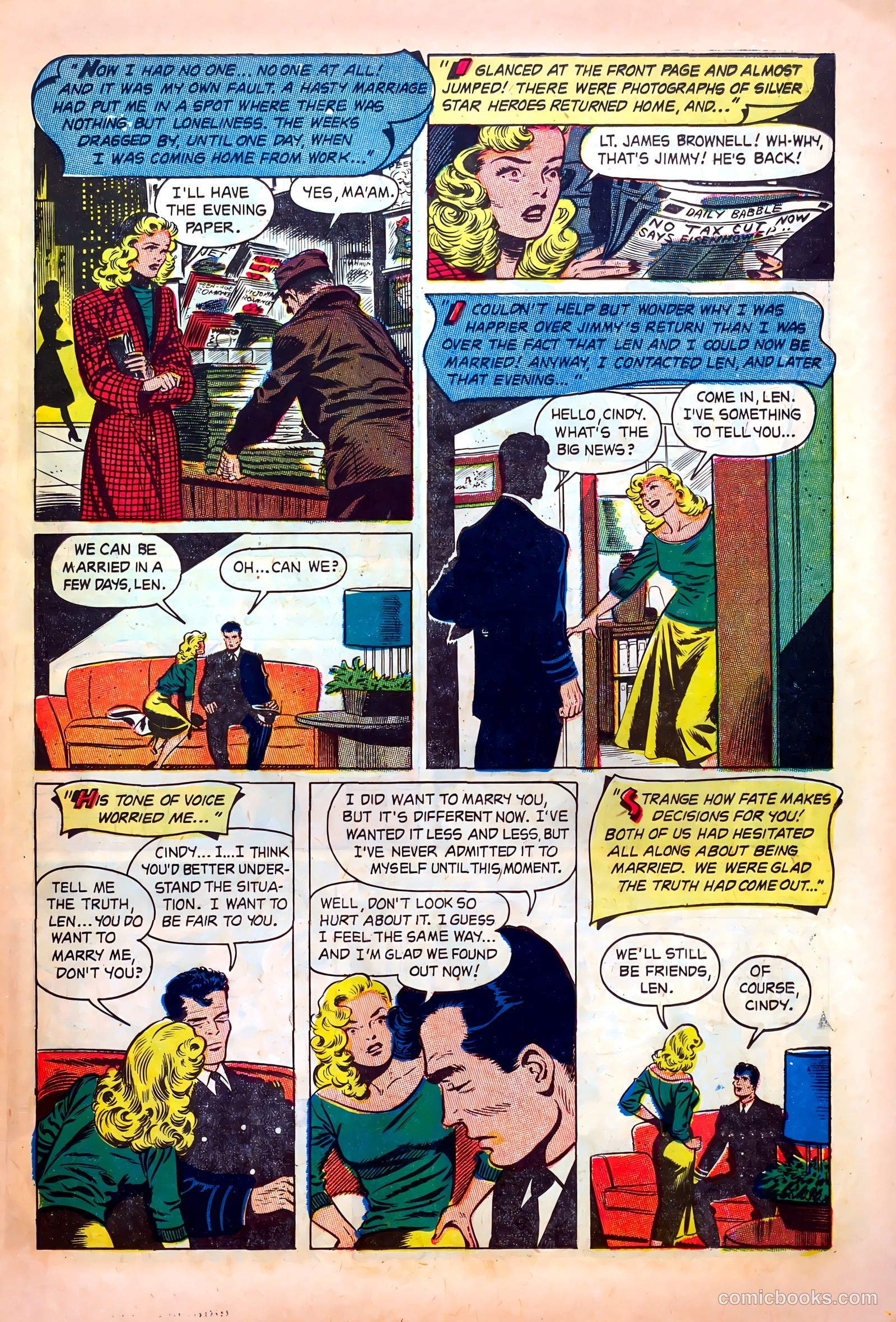 Wartime Romances #16 — page 11 of 36