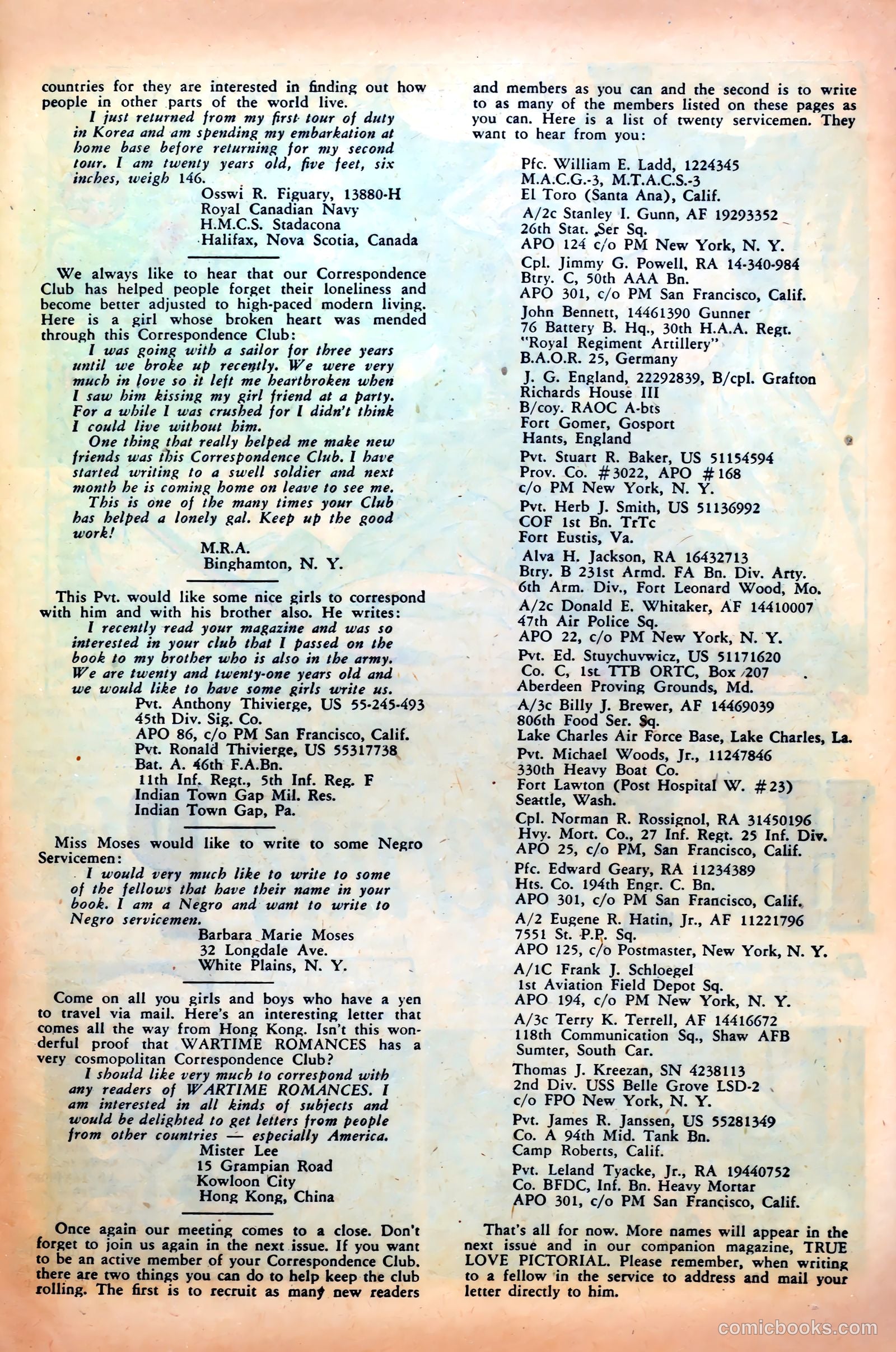 Wartime Romances #16 — page 21 of 36