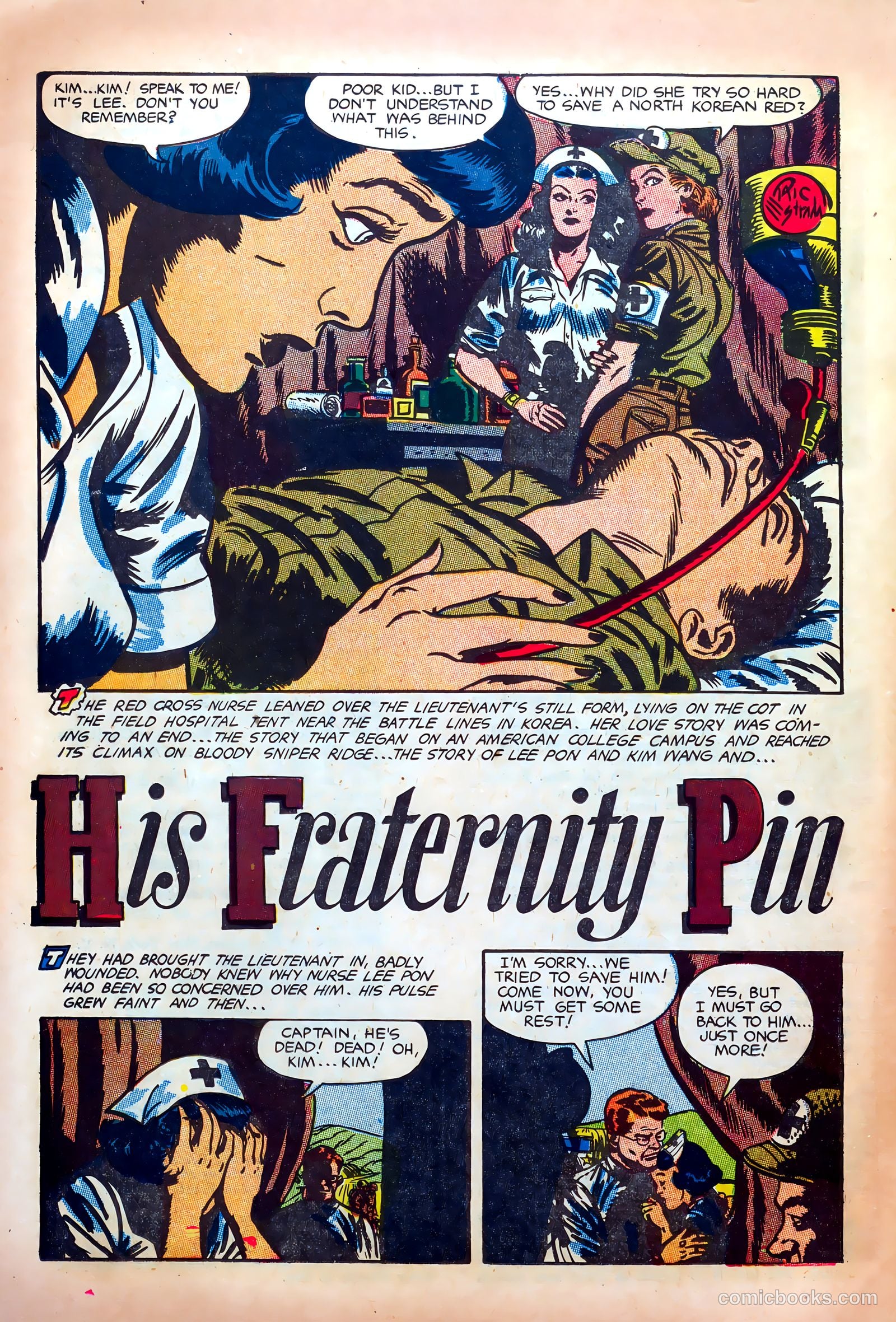 Wartime Romances #16 — page 22 of 36