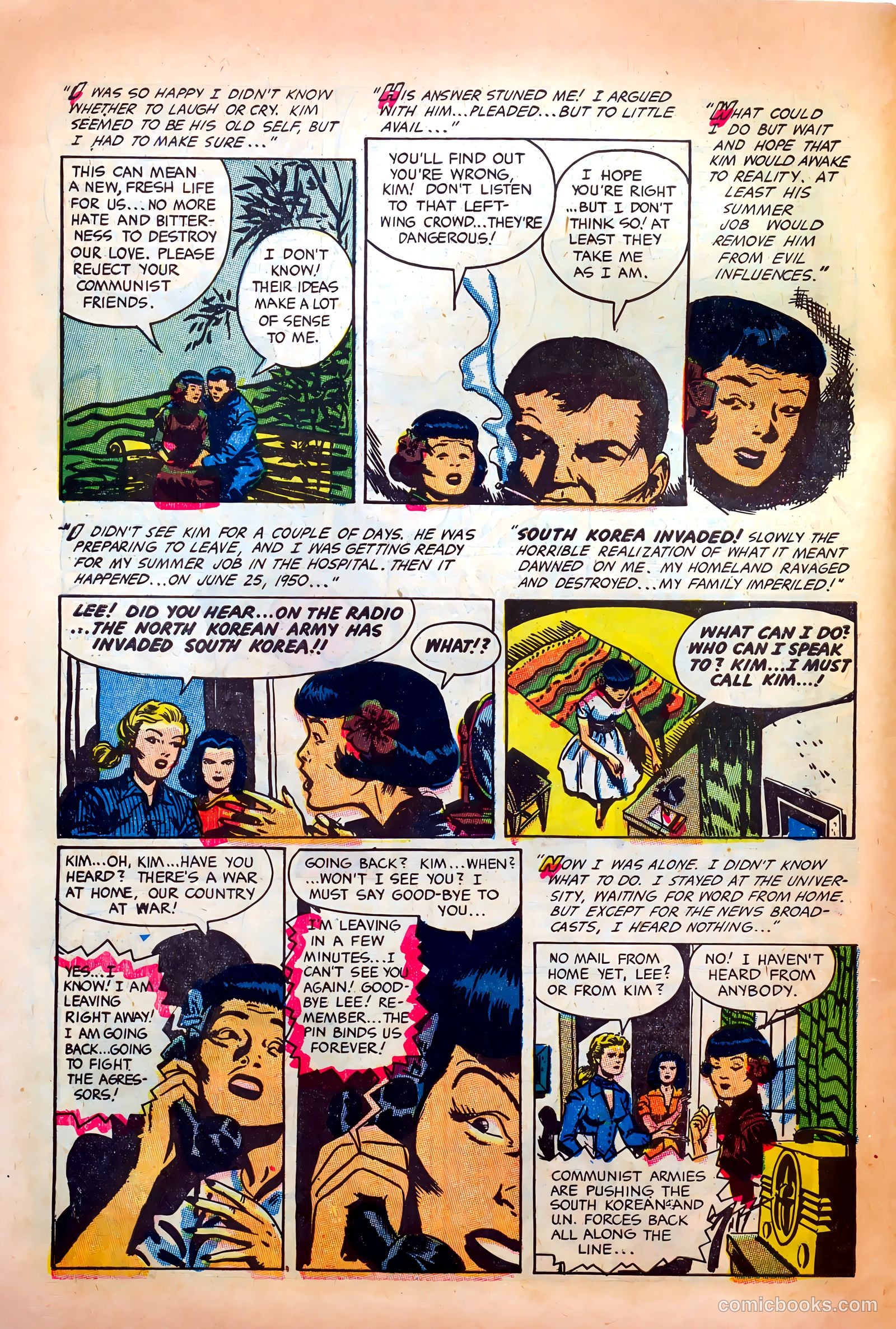 Wartime Romances #16 — page 30 of 36