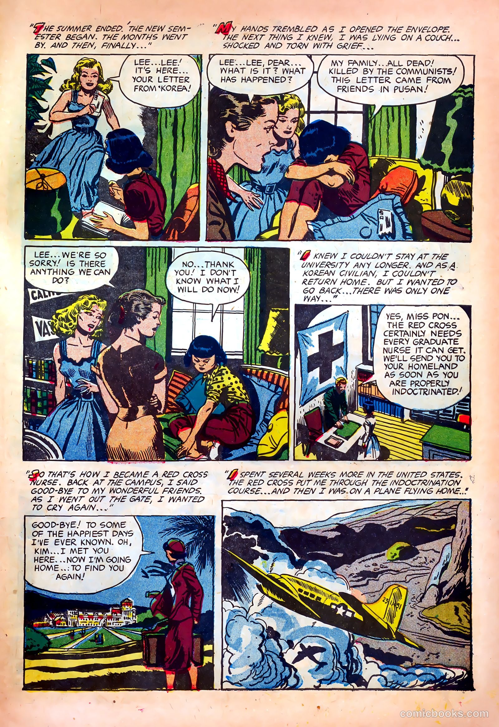 Wartime Romances #16 — page 31 of 36