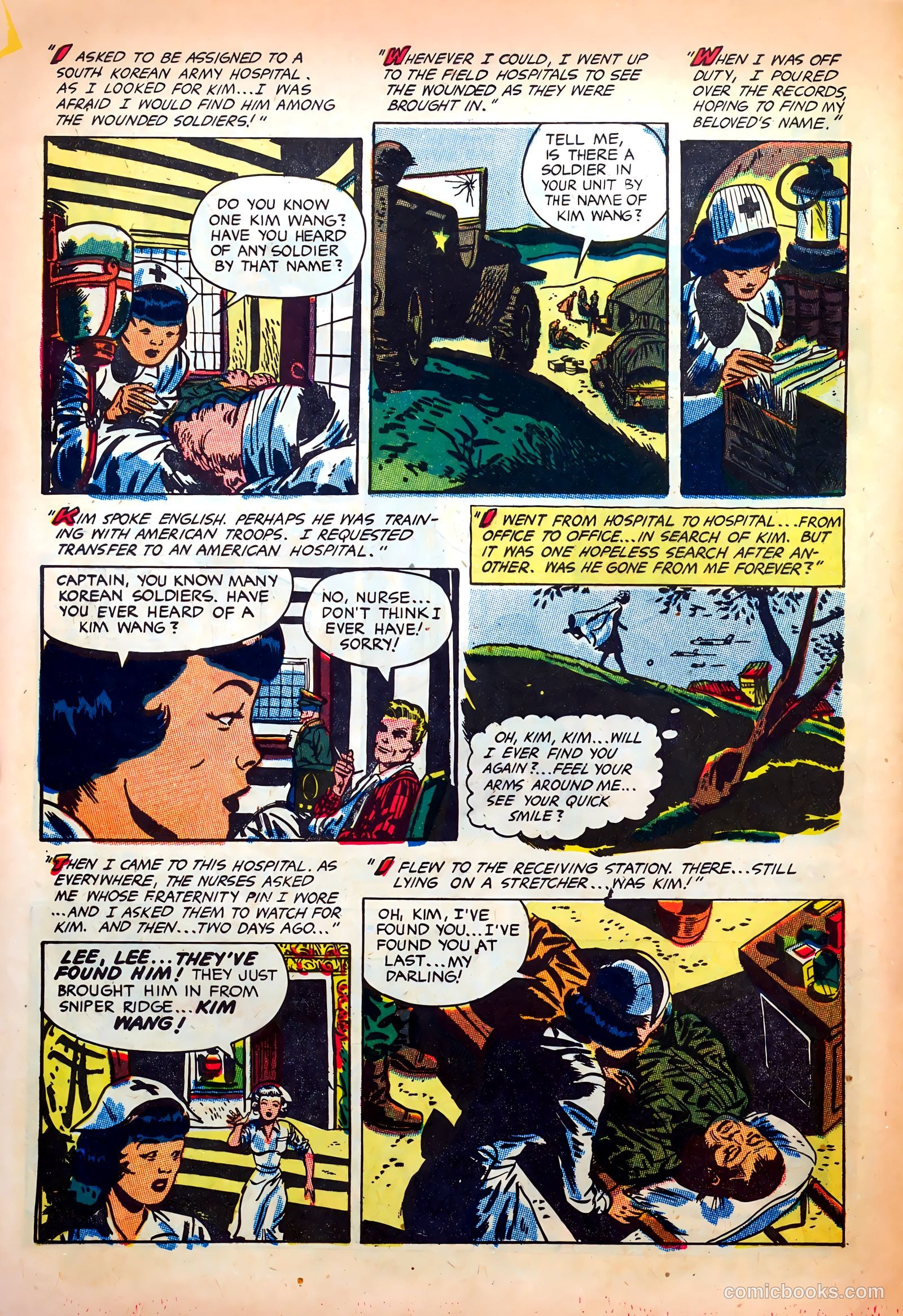 Wartime Romances #16 — page 32 of 36
