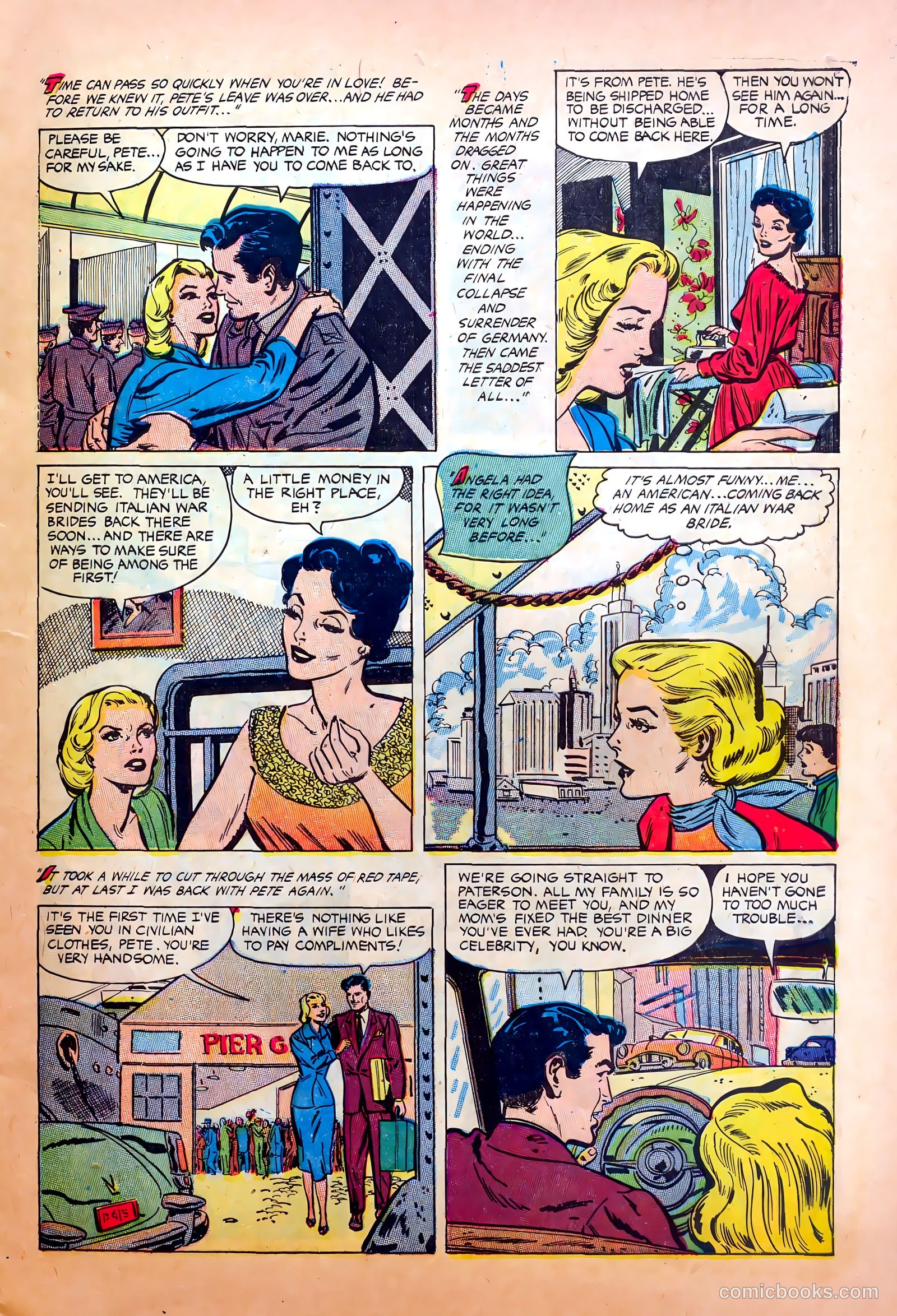 Wartime Romances #17 — page 7 of 36