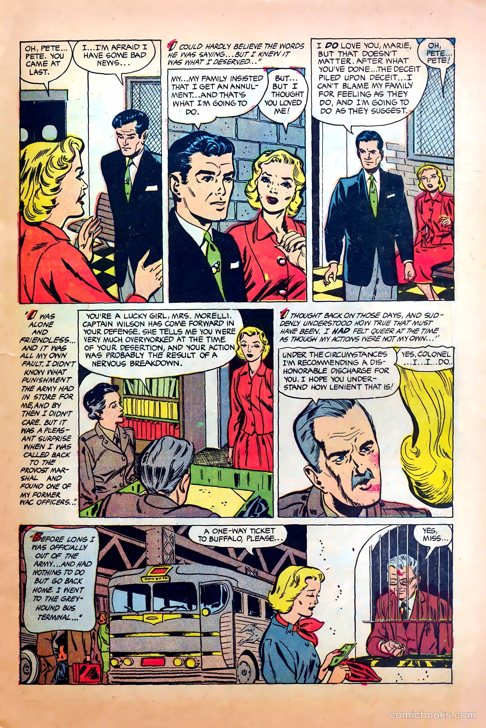Wartime Romances #17 — page 9 of 36