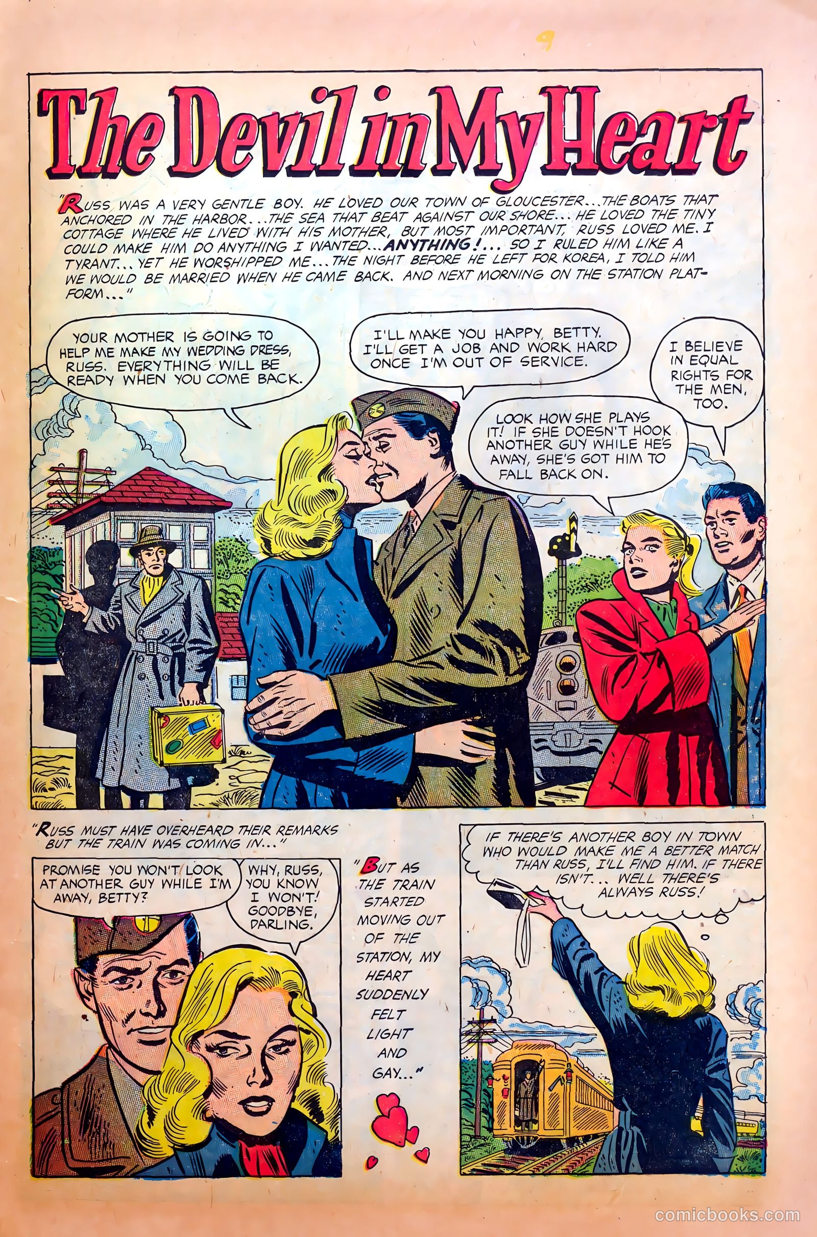 Wartime Romances #17 — page 11 of 36