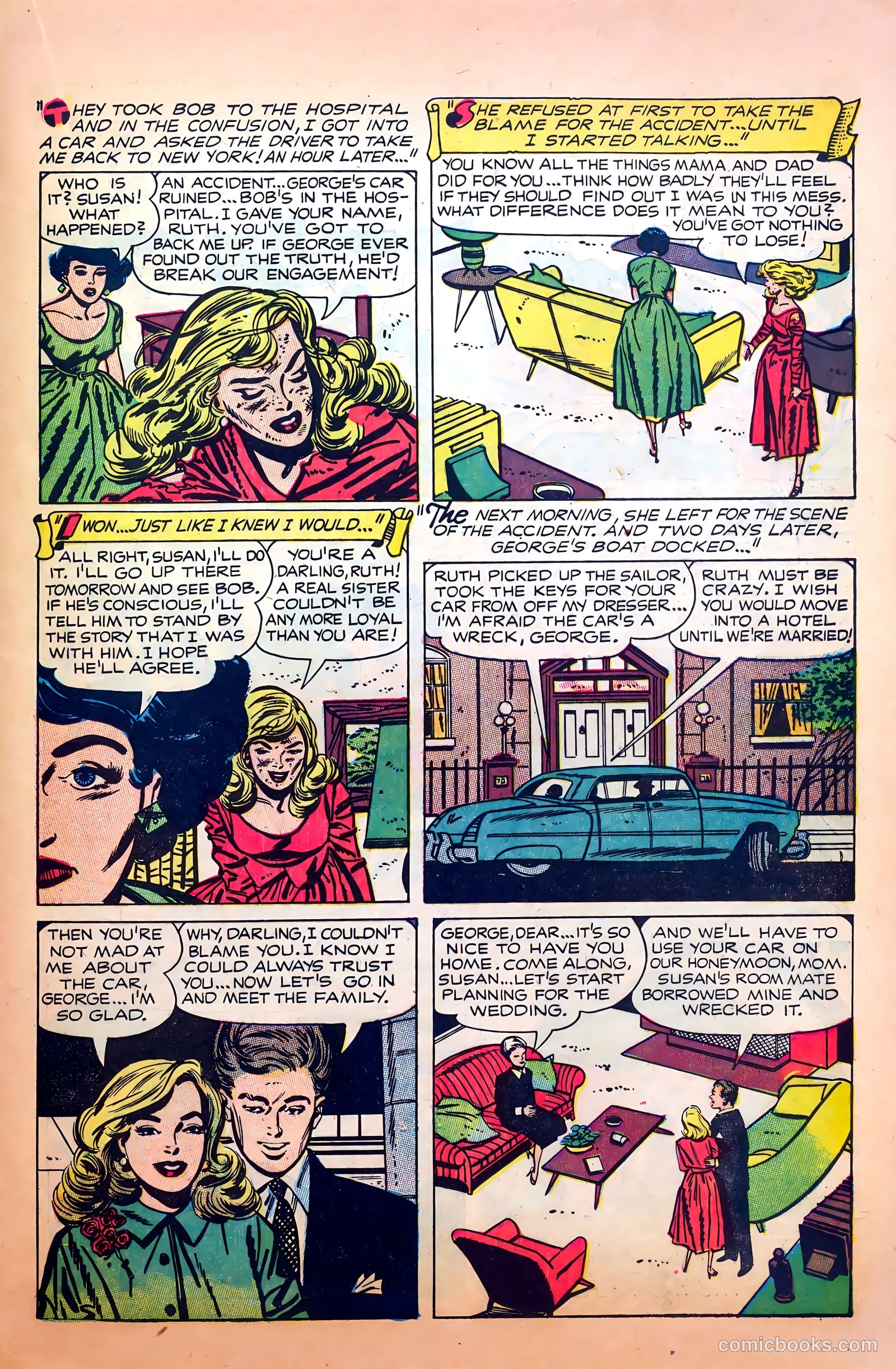 Wartime Romances #17 — page 21 of 36