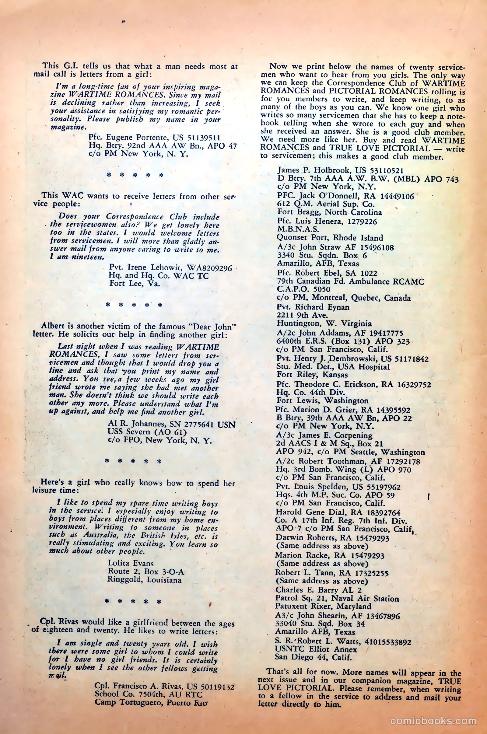 Wartime Romances #17 — page 24 of 36