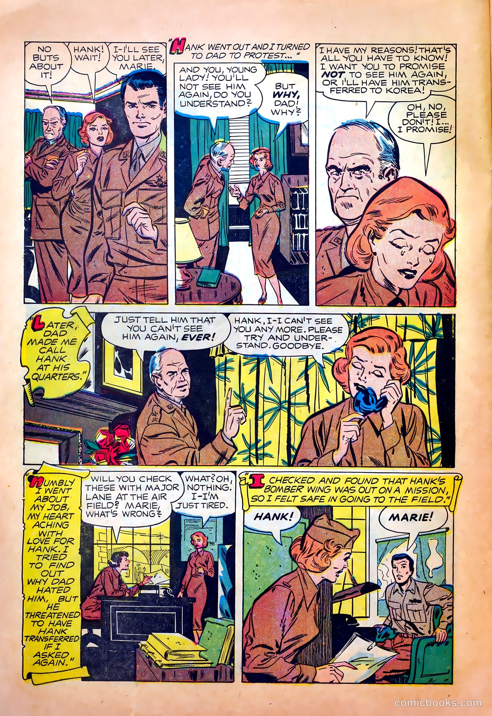Wartime Romances #17 — page 30 of 36