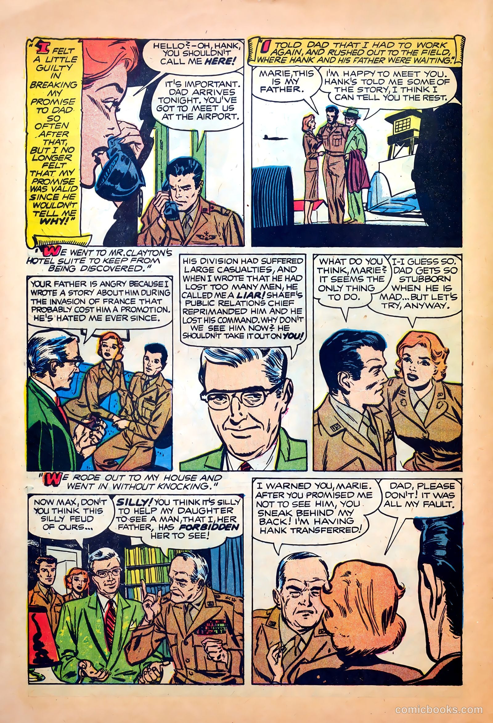 Wartime Romances #17 — page 32 of 36
