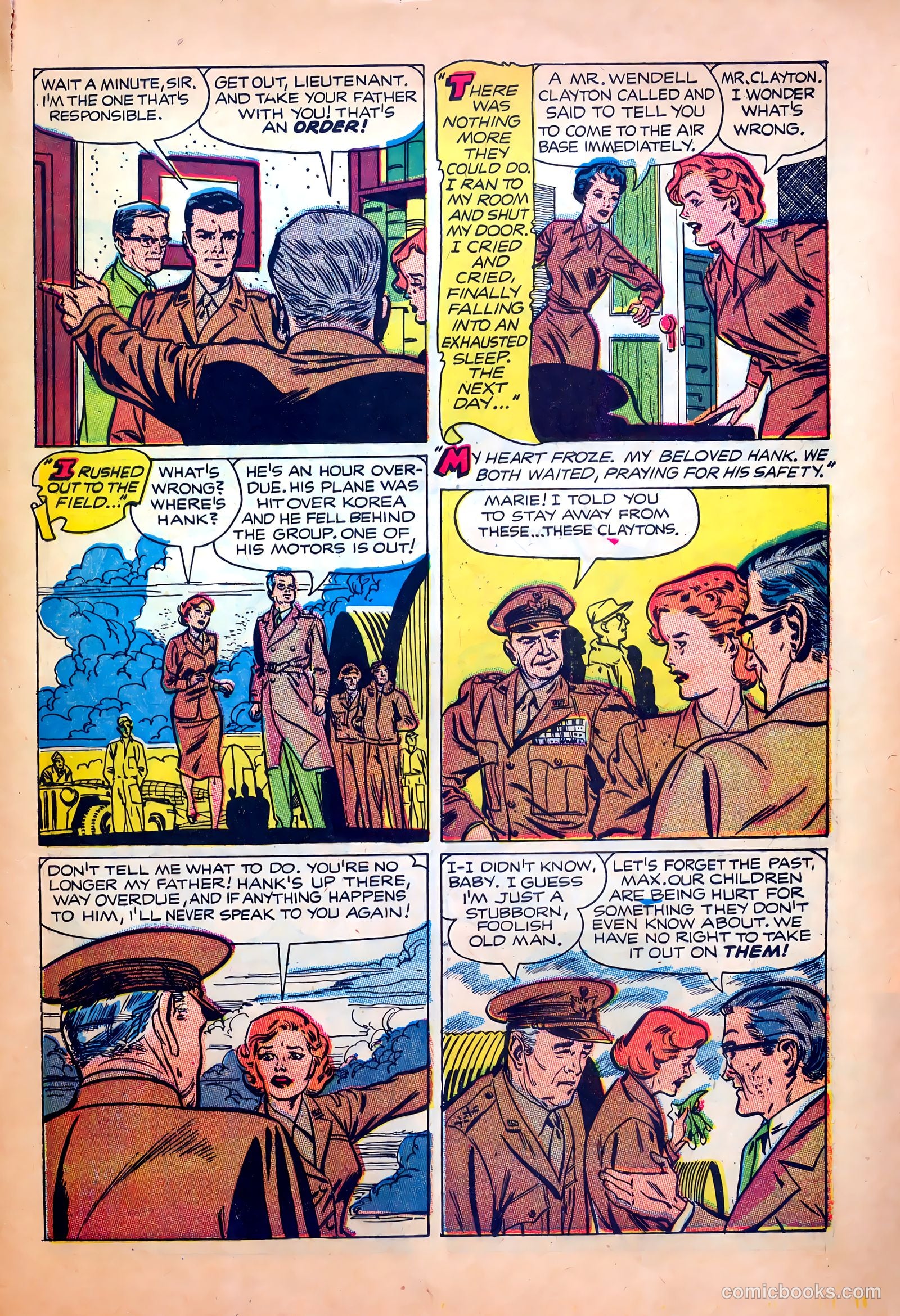 Wartime Romances #17 — page 33 of 36