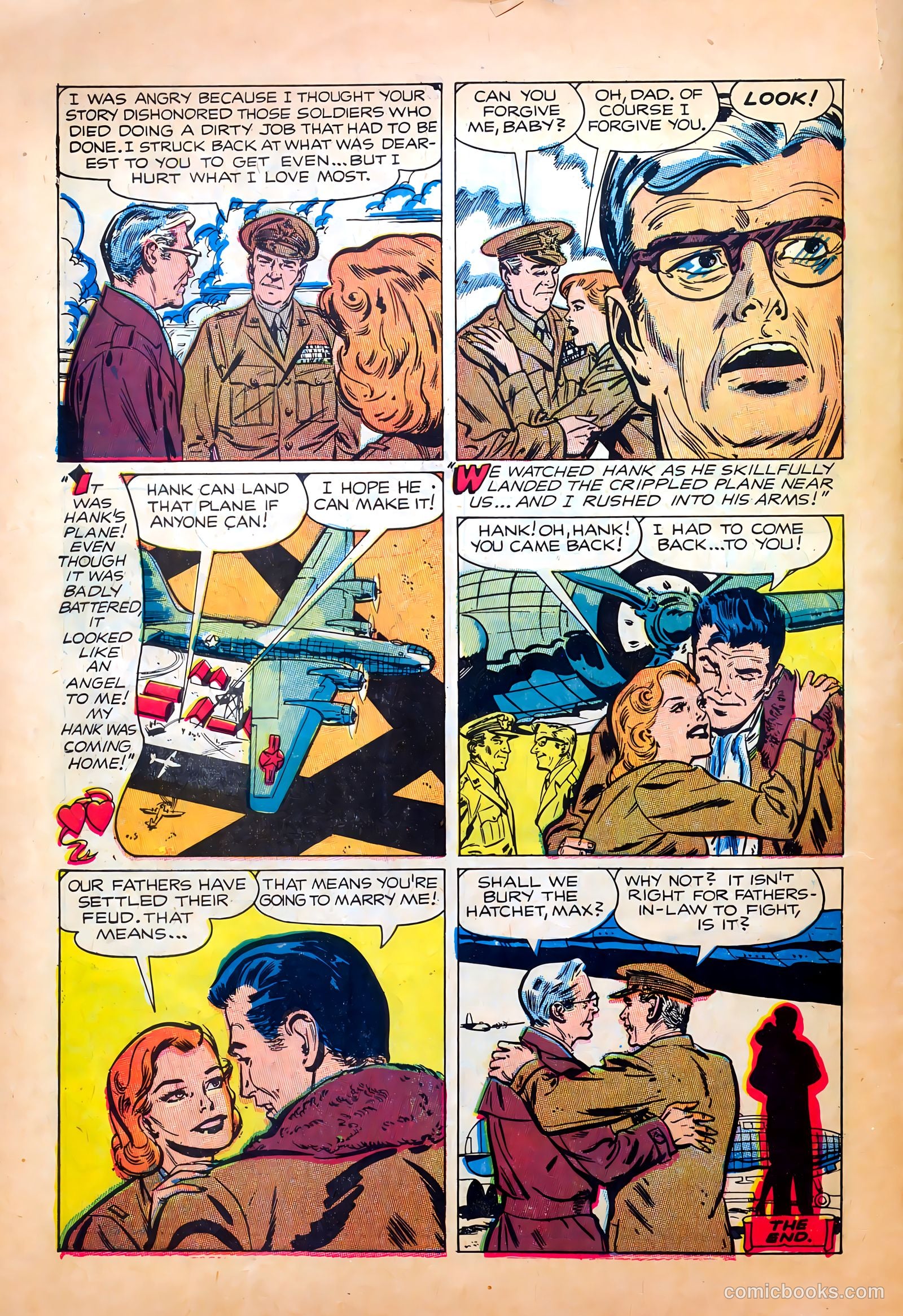 Wartime Romances #17 — page 34 of 36