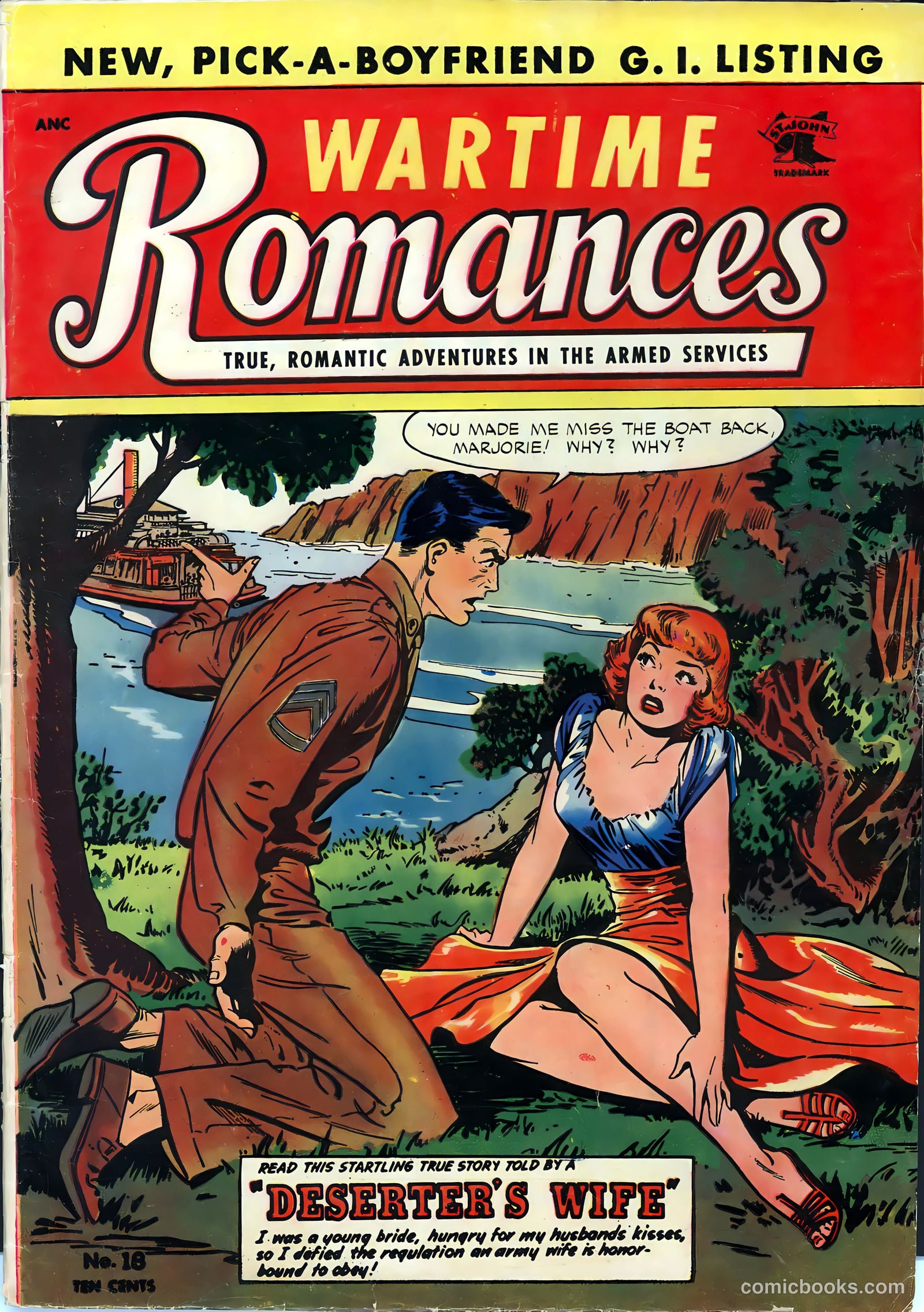 Wartime Romances #18 — page 1 of 36