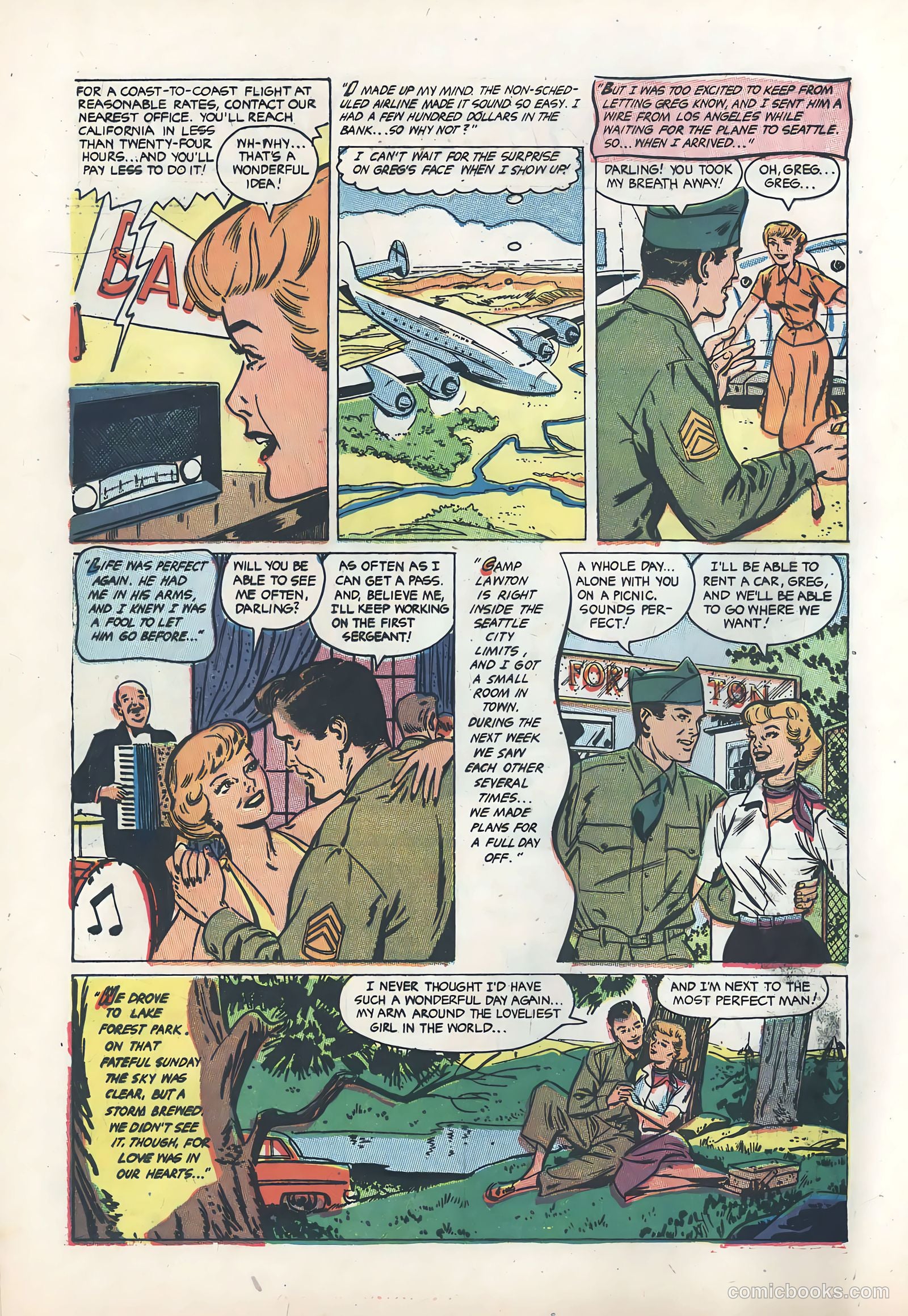 Wartime Romances #18 — page 4 of 36