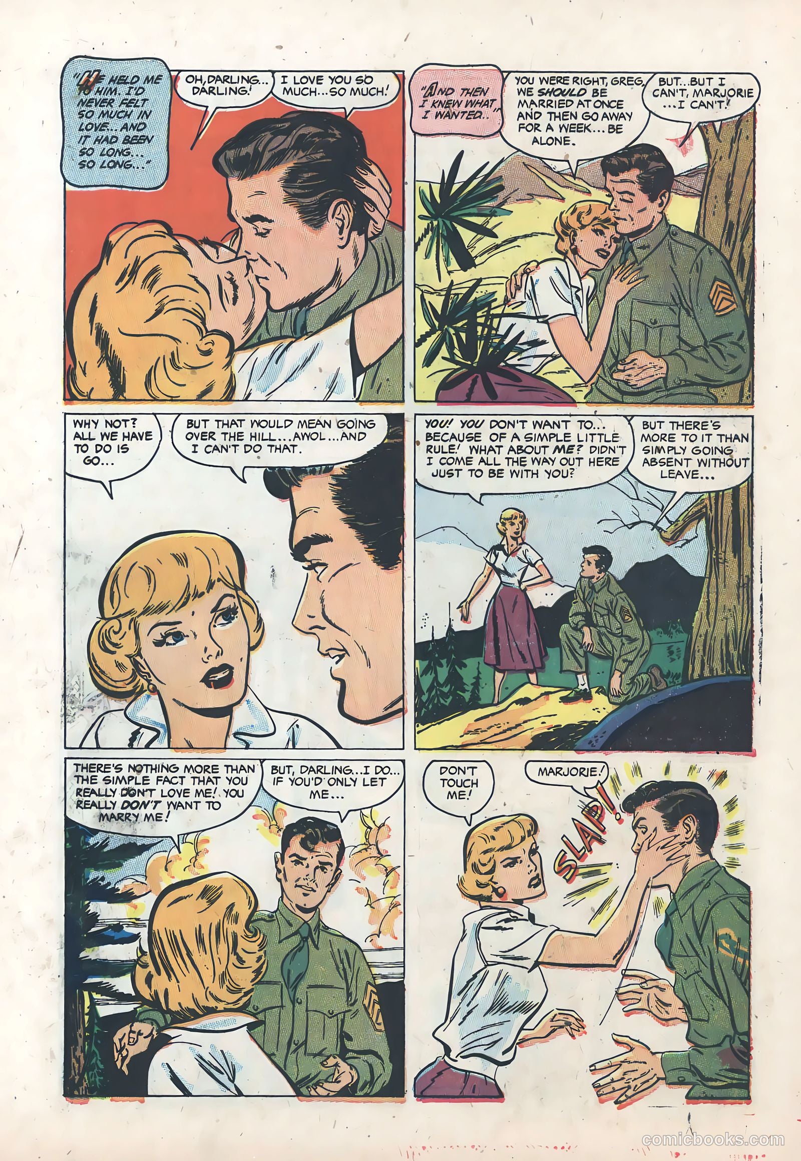 Wartime Romances #18 — page 5 of 36